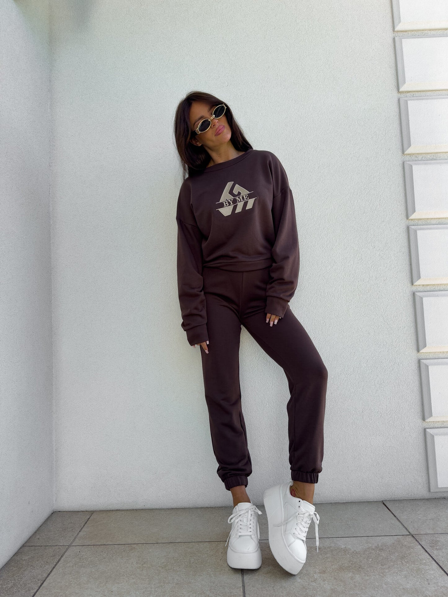 Sweatshirt LUXIT – Schoko