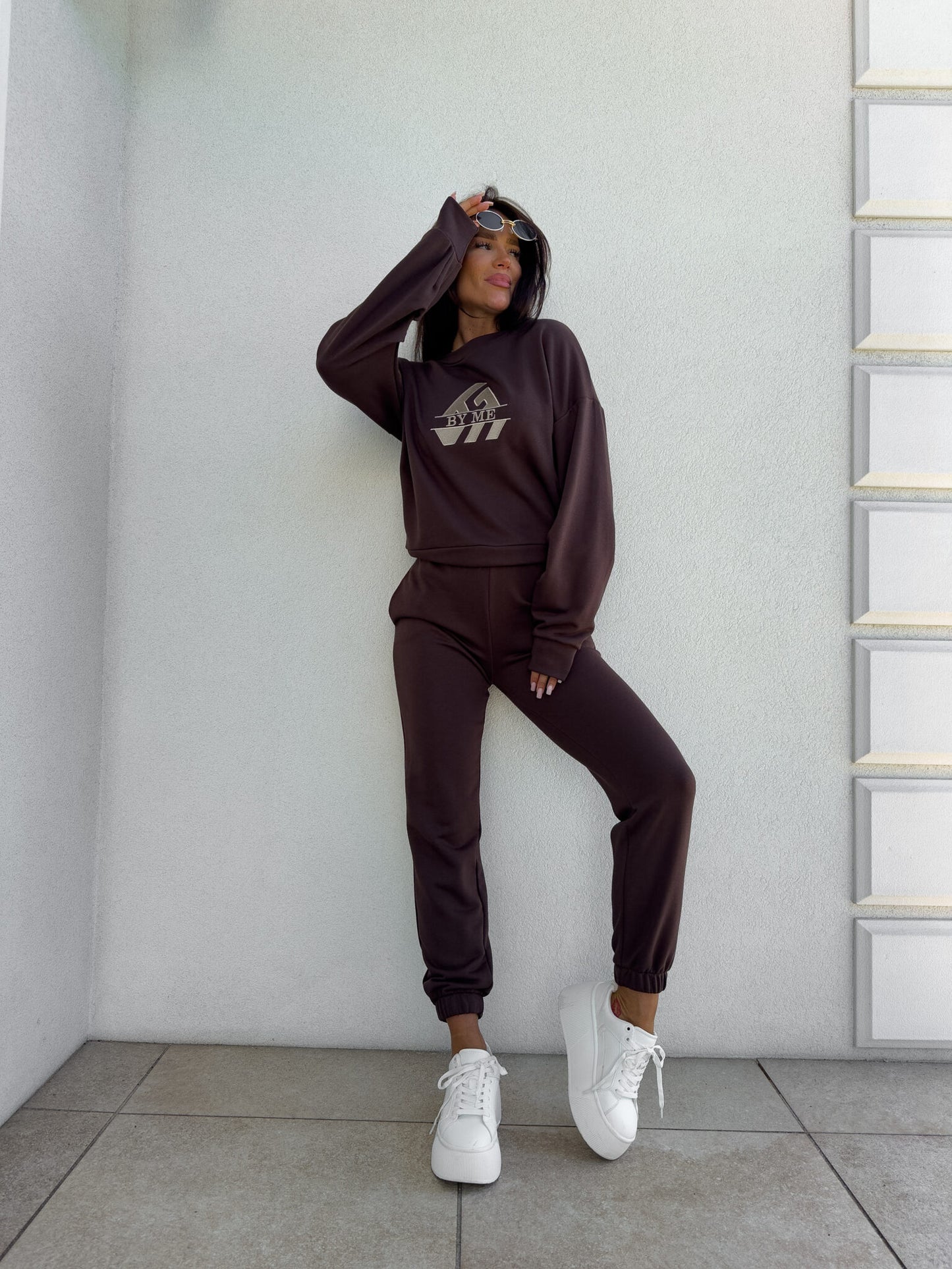 Sweatshirt LUXIT – Schoko