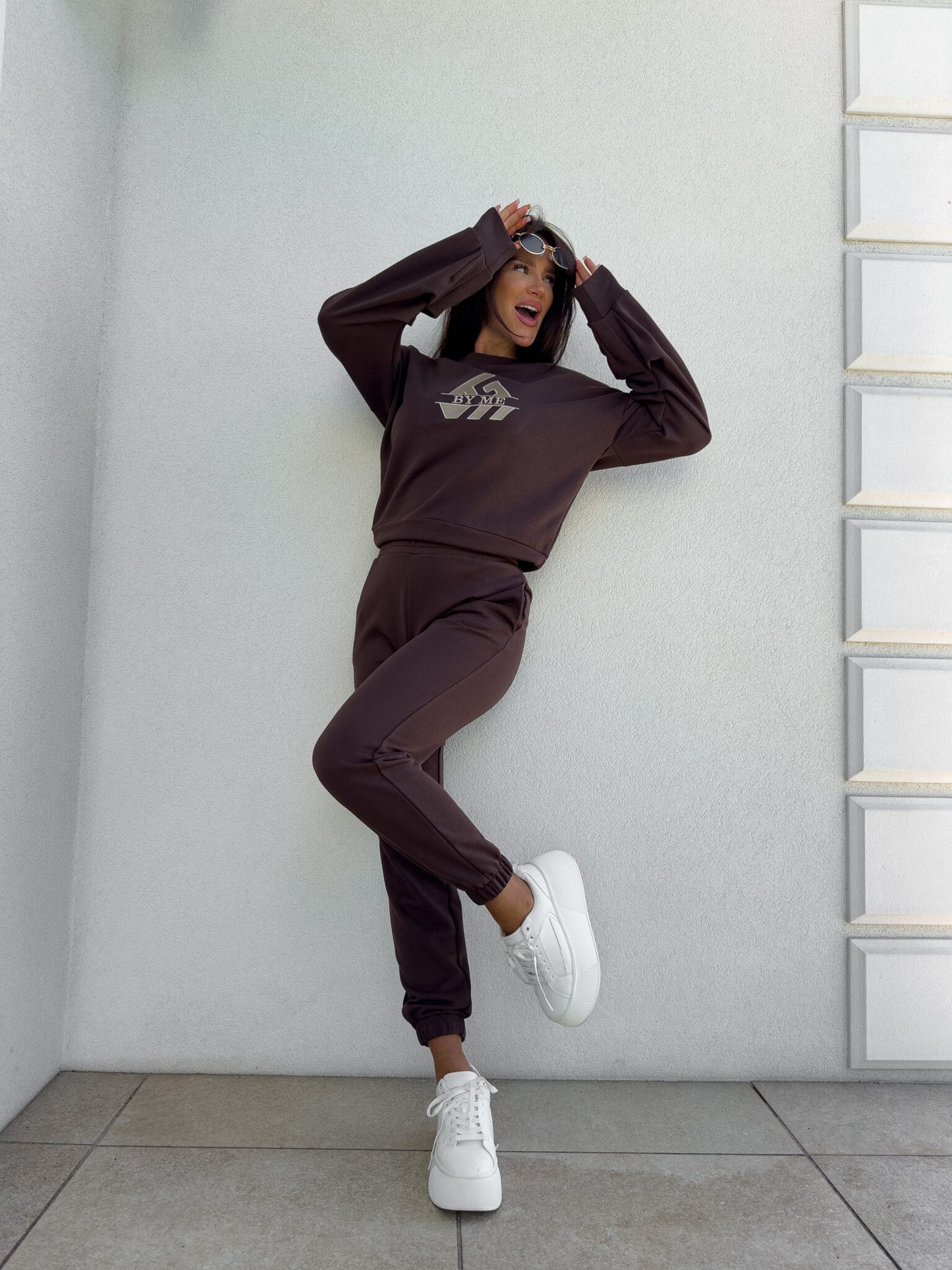 Sweatshirt LUXIT – Schoko