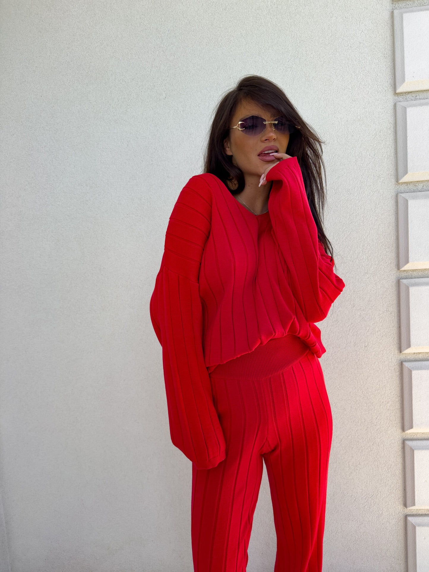Zweiteiler CANDICE – rot