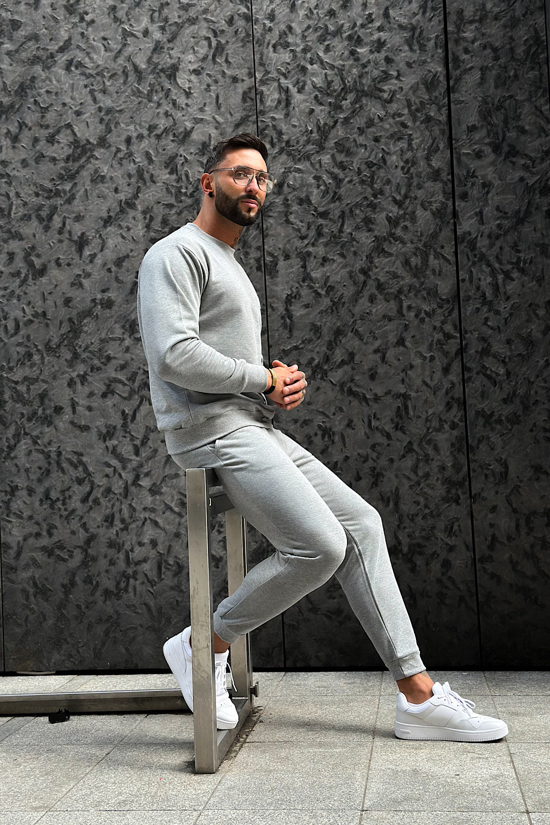 HERRENHOSE BG BRAND | GRAU