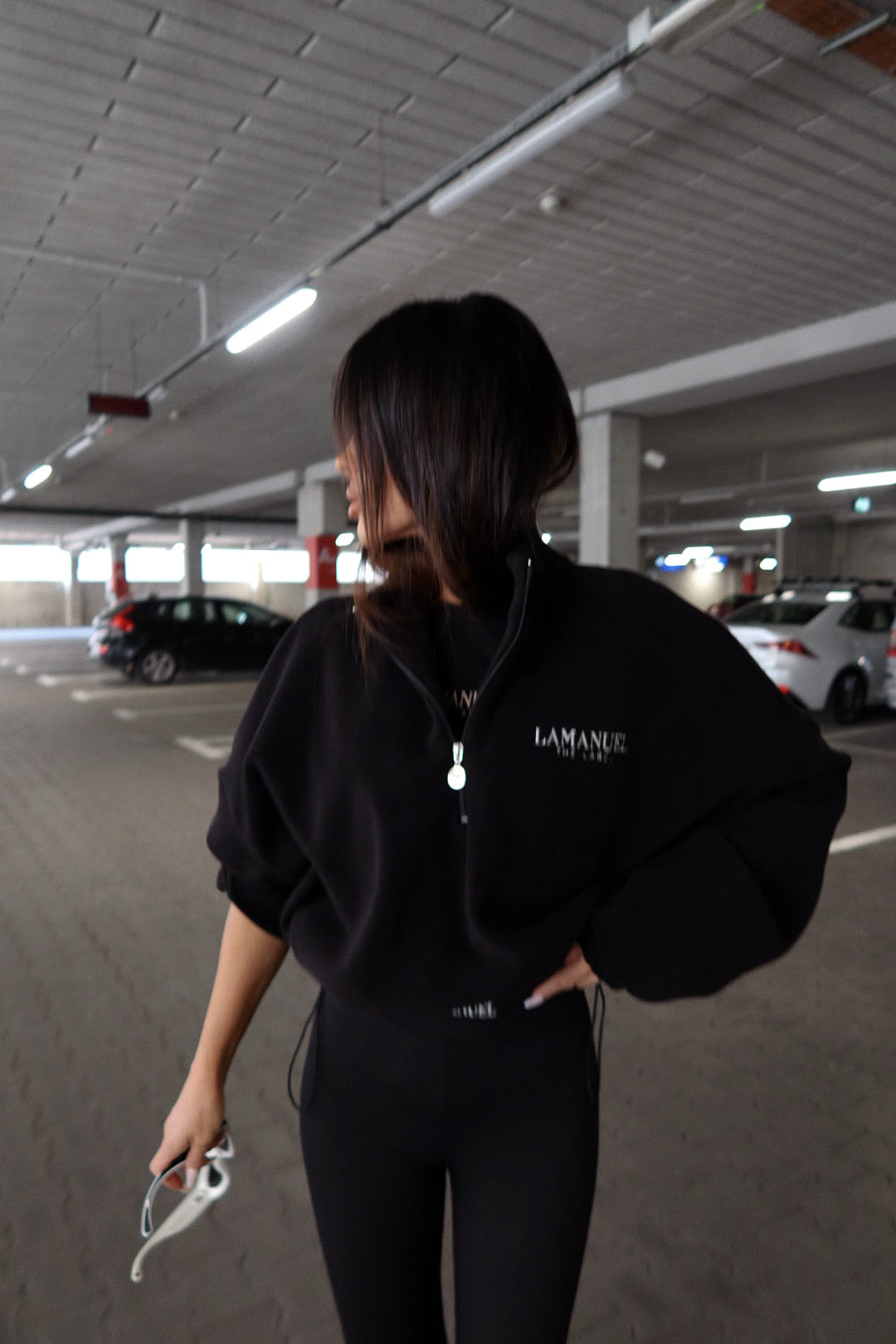 Sweatshirt WARM UP schwarz
