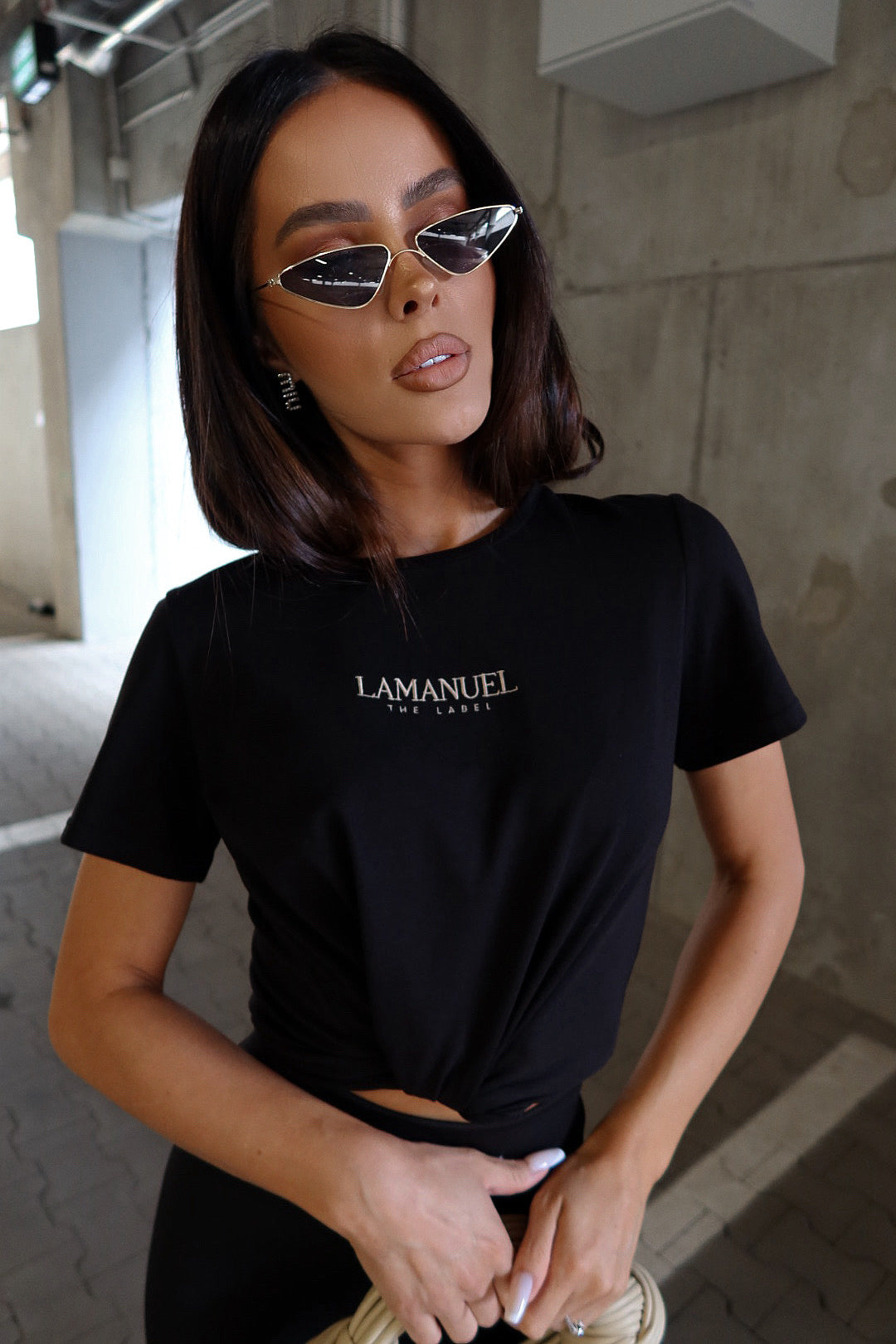 Tshirt SASSY schwarz