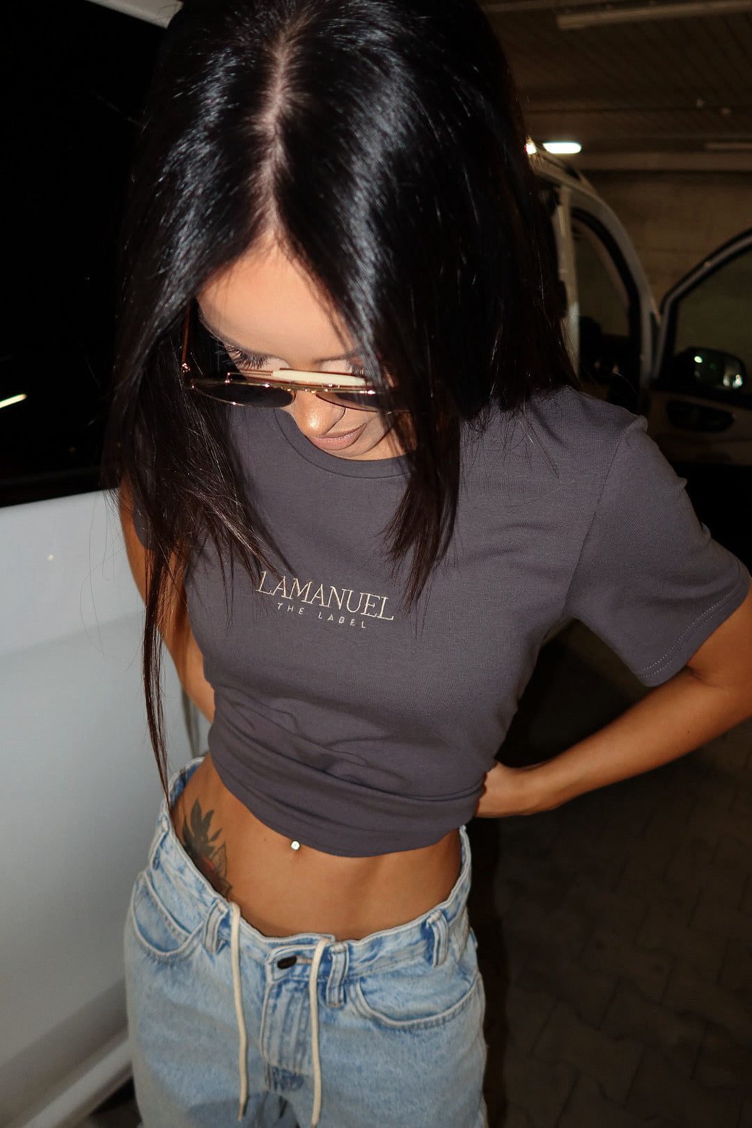 Tshirt SASSY grau
