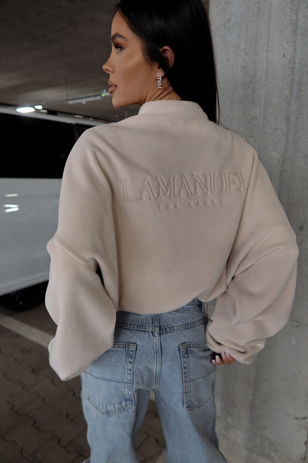 Sweatshirt WARM UP beige