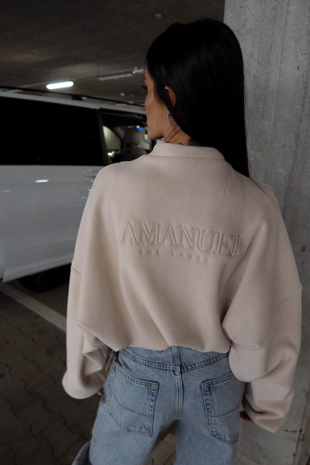 Sweatshirt WARM UP beige