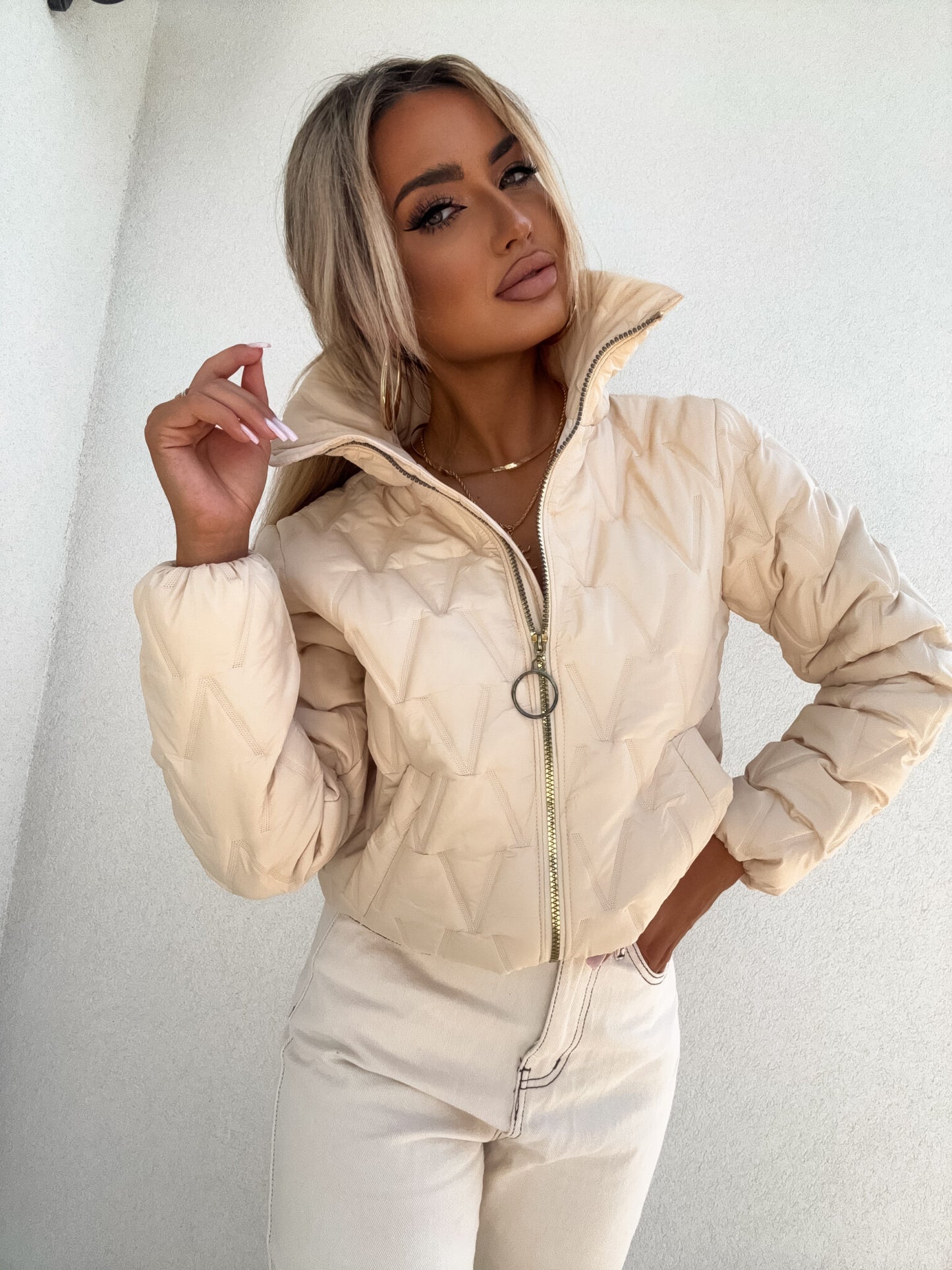 Jacke VESTE – beige