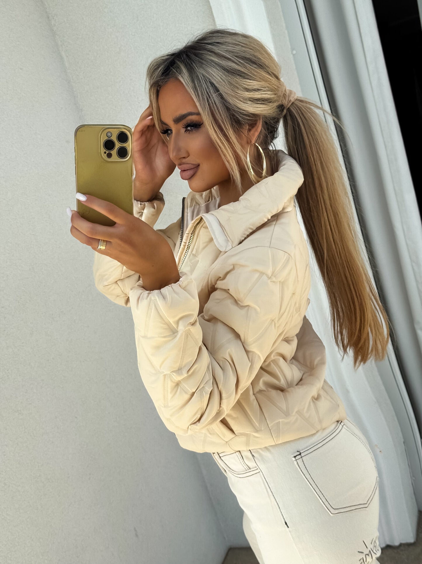 Jacke VESTE – beige