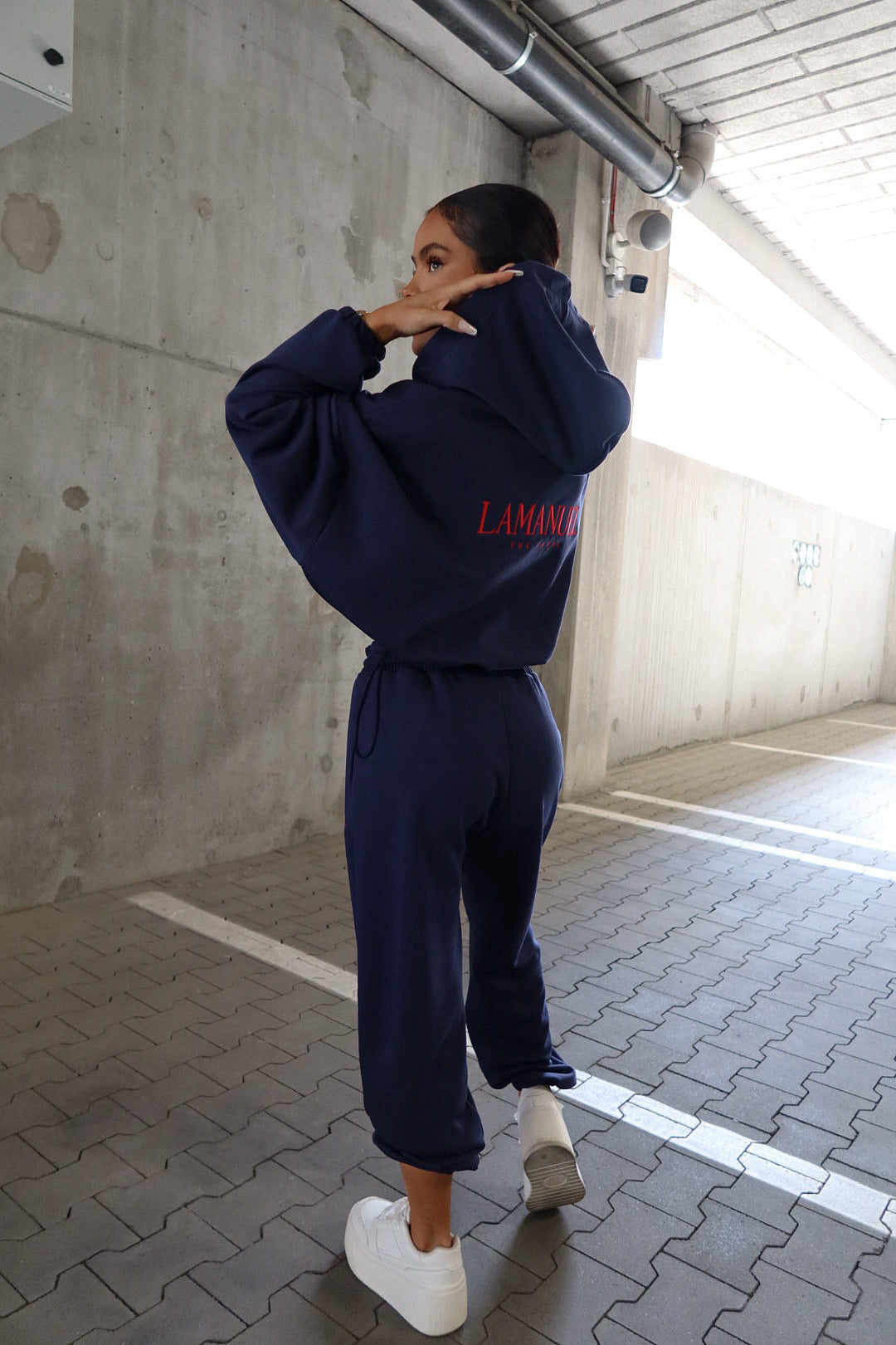 Sweatshirt BASIC dunkelblau