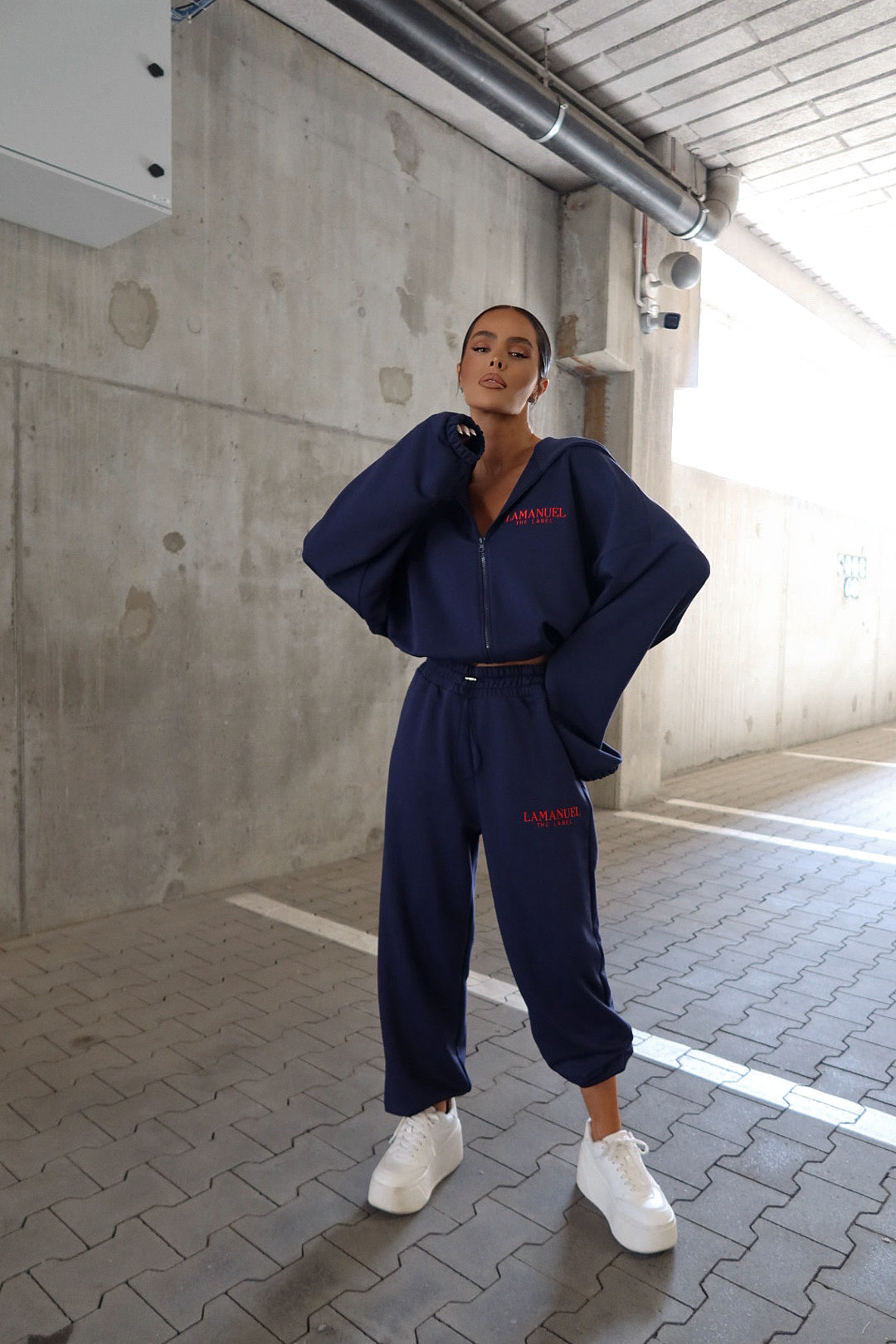Hose BASIC dunkelblau