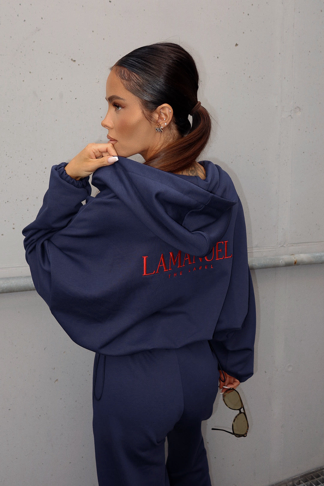 Sweatshirt BASIC dunkelblau