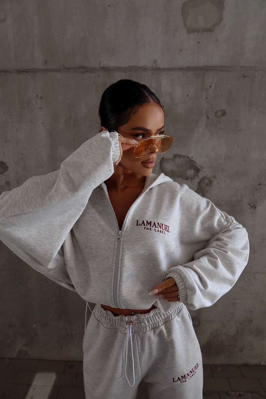 Sweatshirt BASIC grau