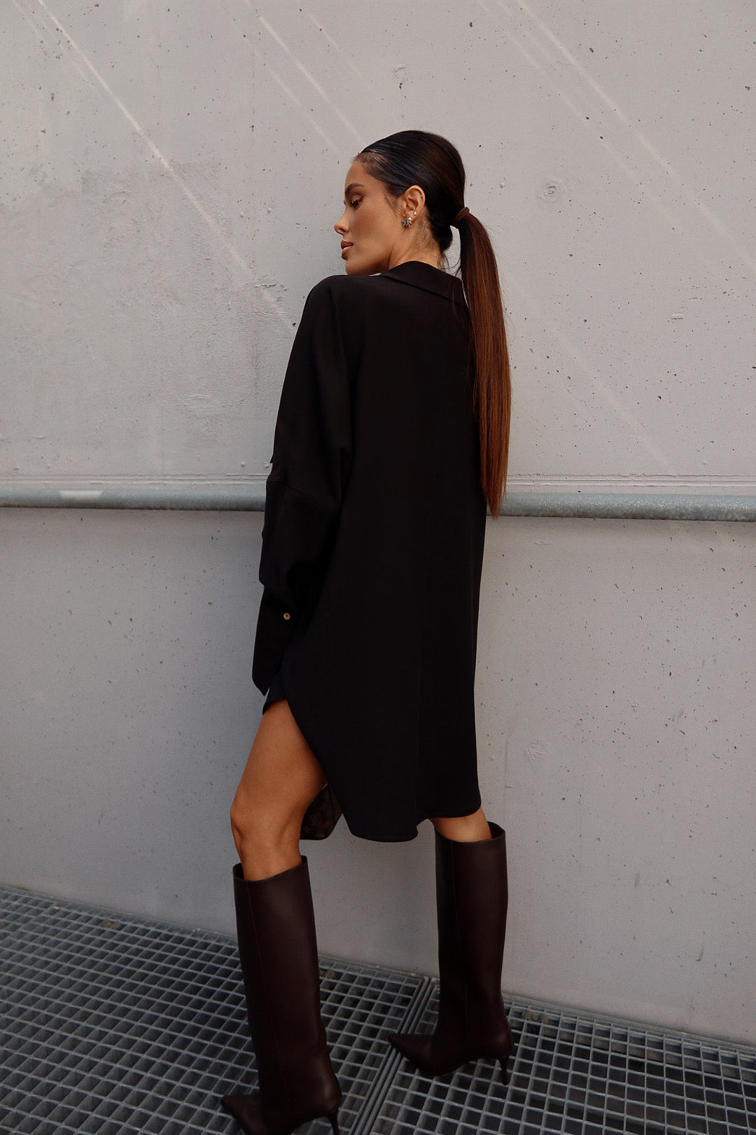 Damenbluse CAREER schwarz