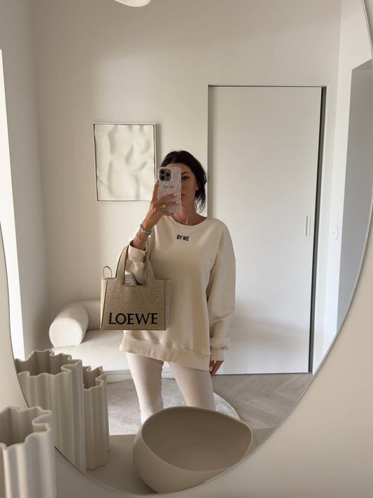 Sweatshirt COTTON - vanilla