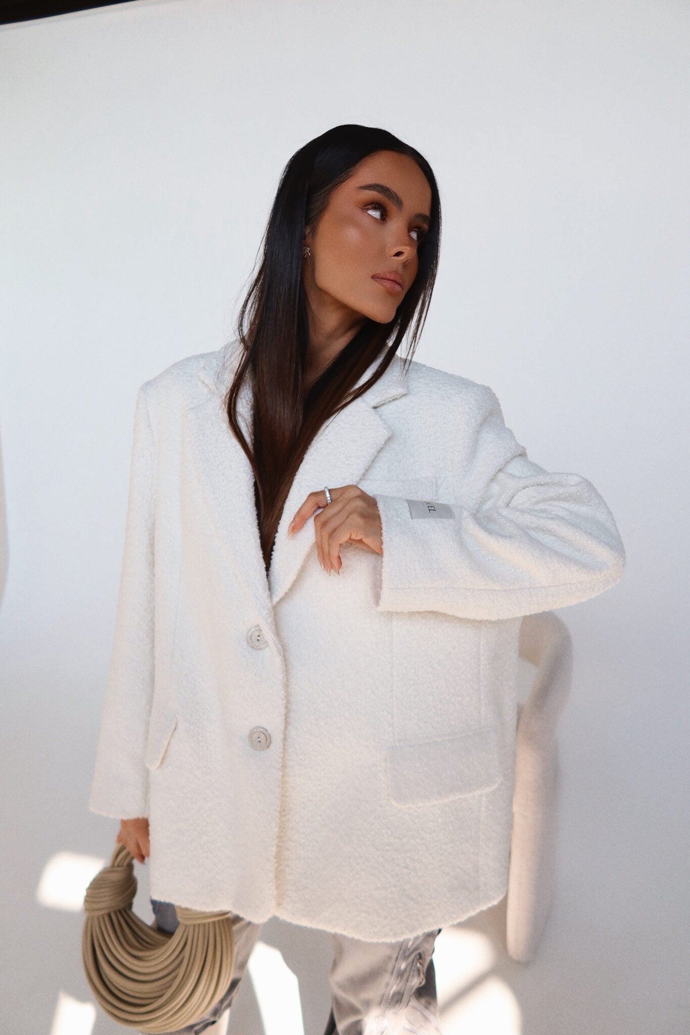 Blazer FEMININE ecru