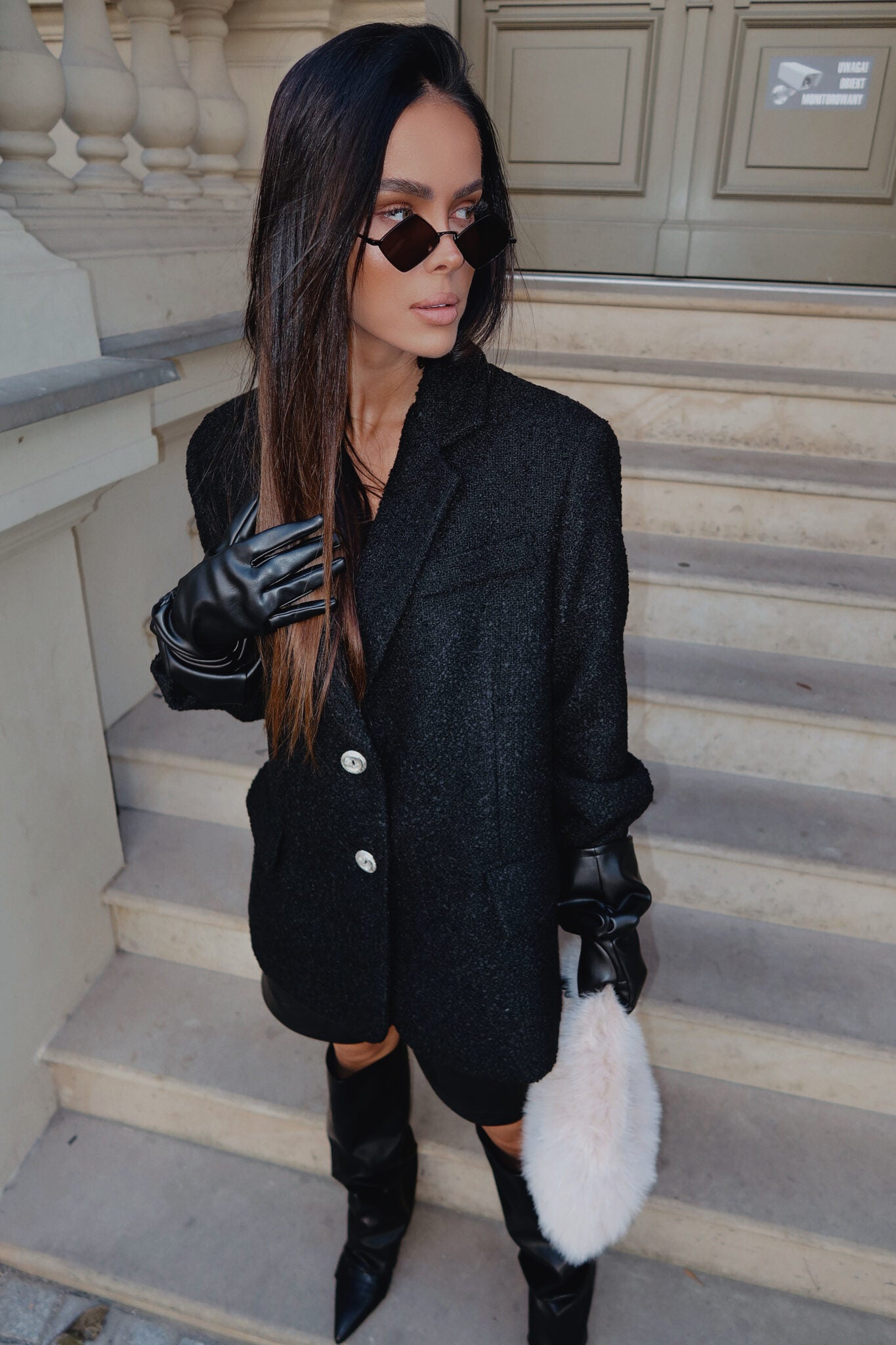 Blazer FEMININE schwarz