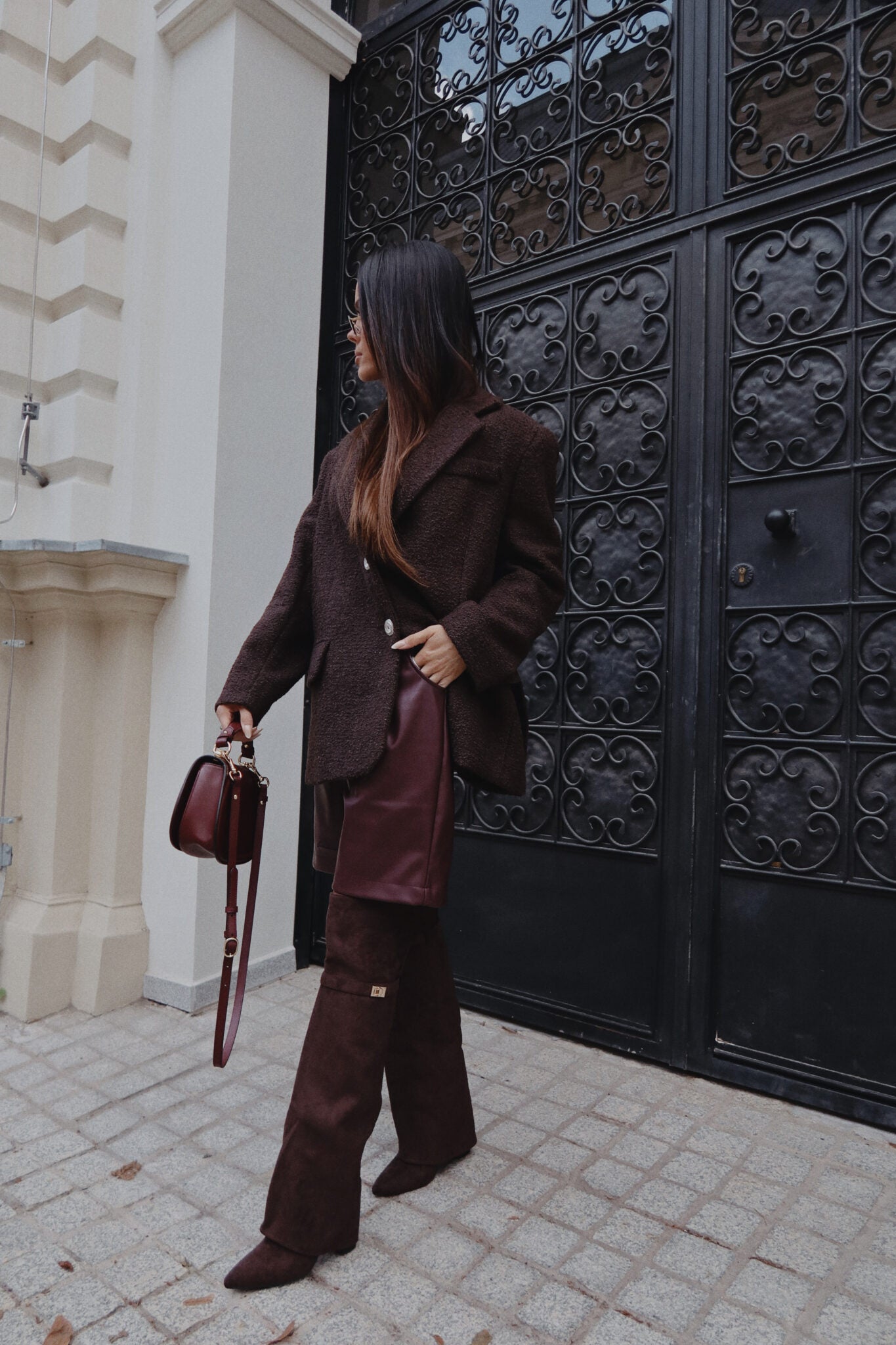 Blazer FEMININE braun