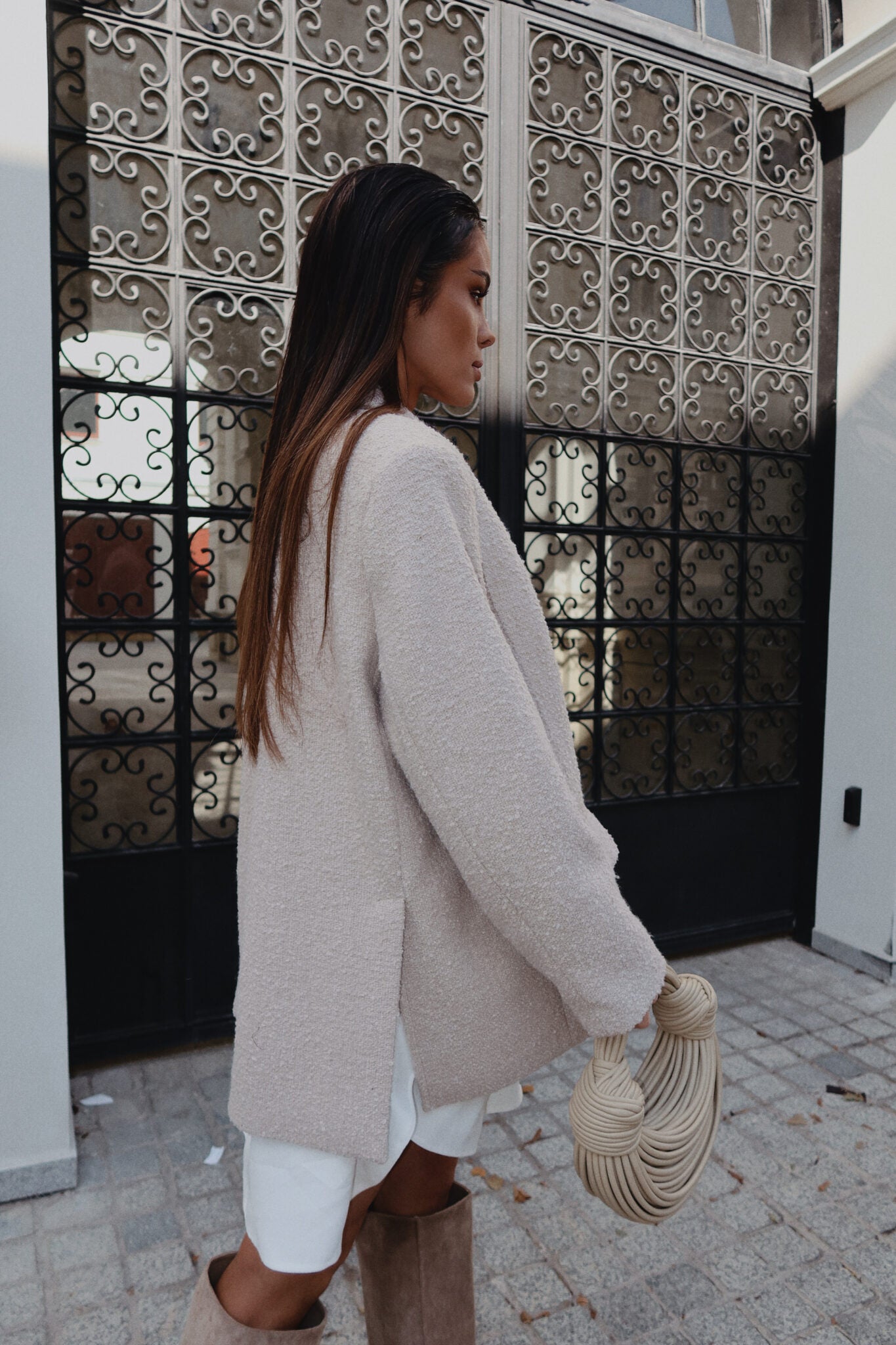 Blazer FEMININE beige