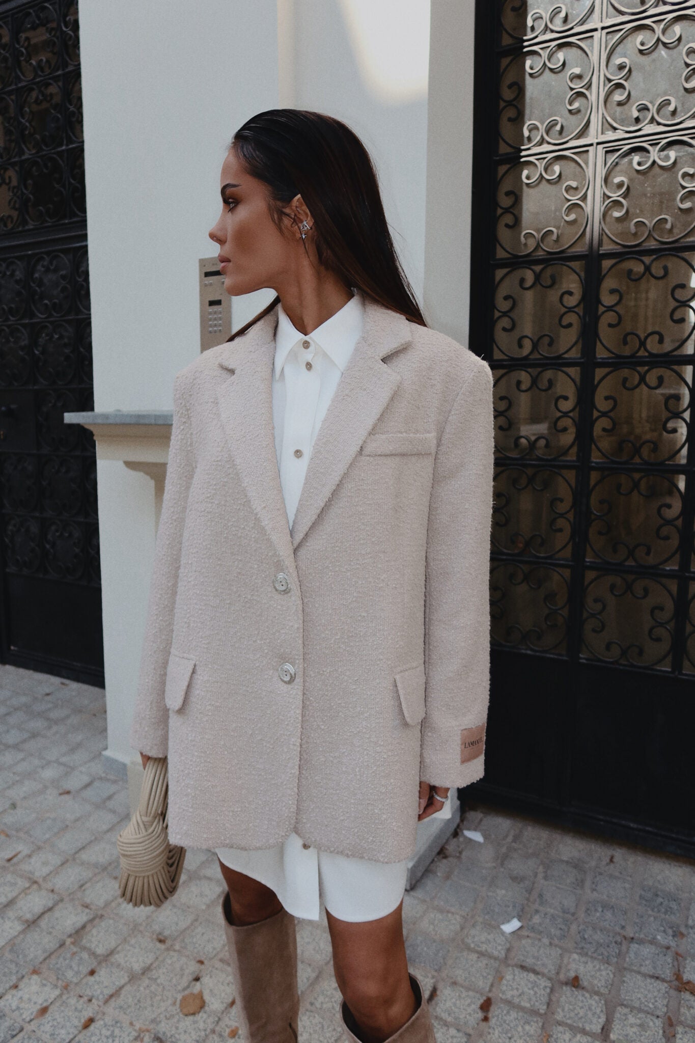 Blazer FEMININE beige