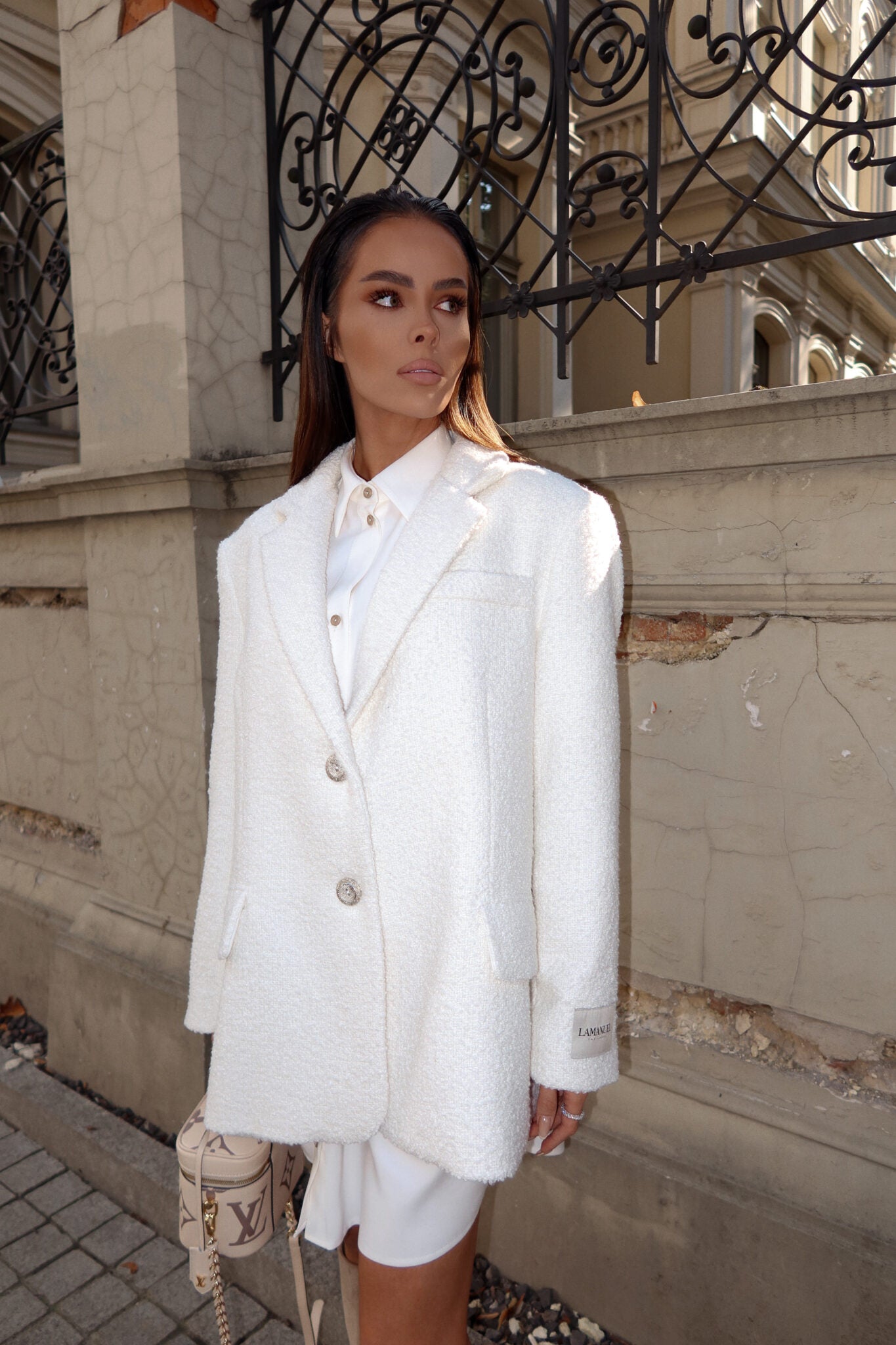Blazer FEMININE ecru