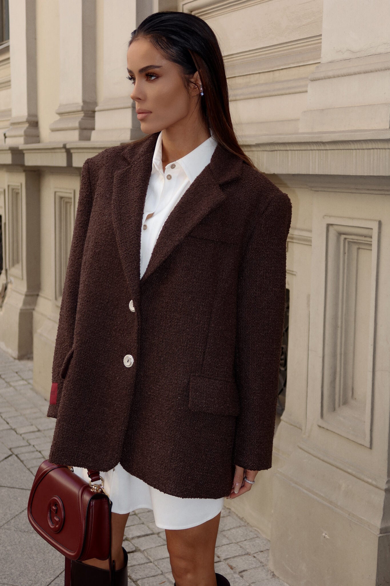 Blazer FEMININE braun
