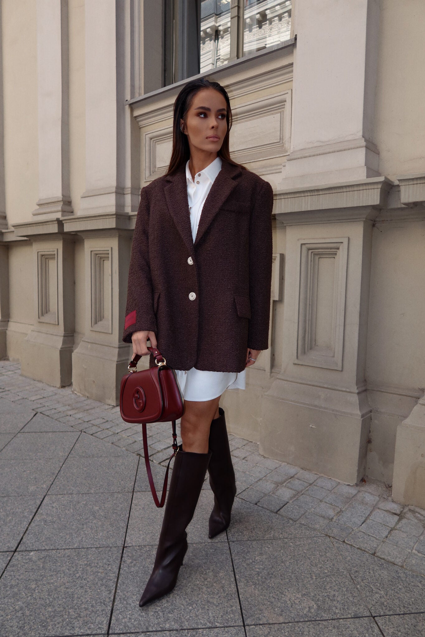 Blazer FEMININE braun