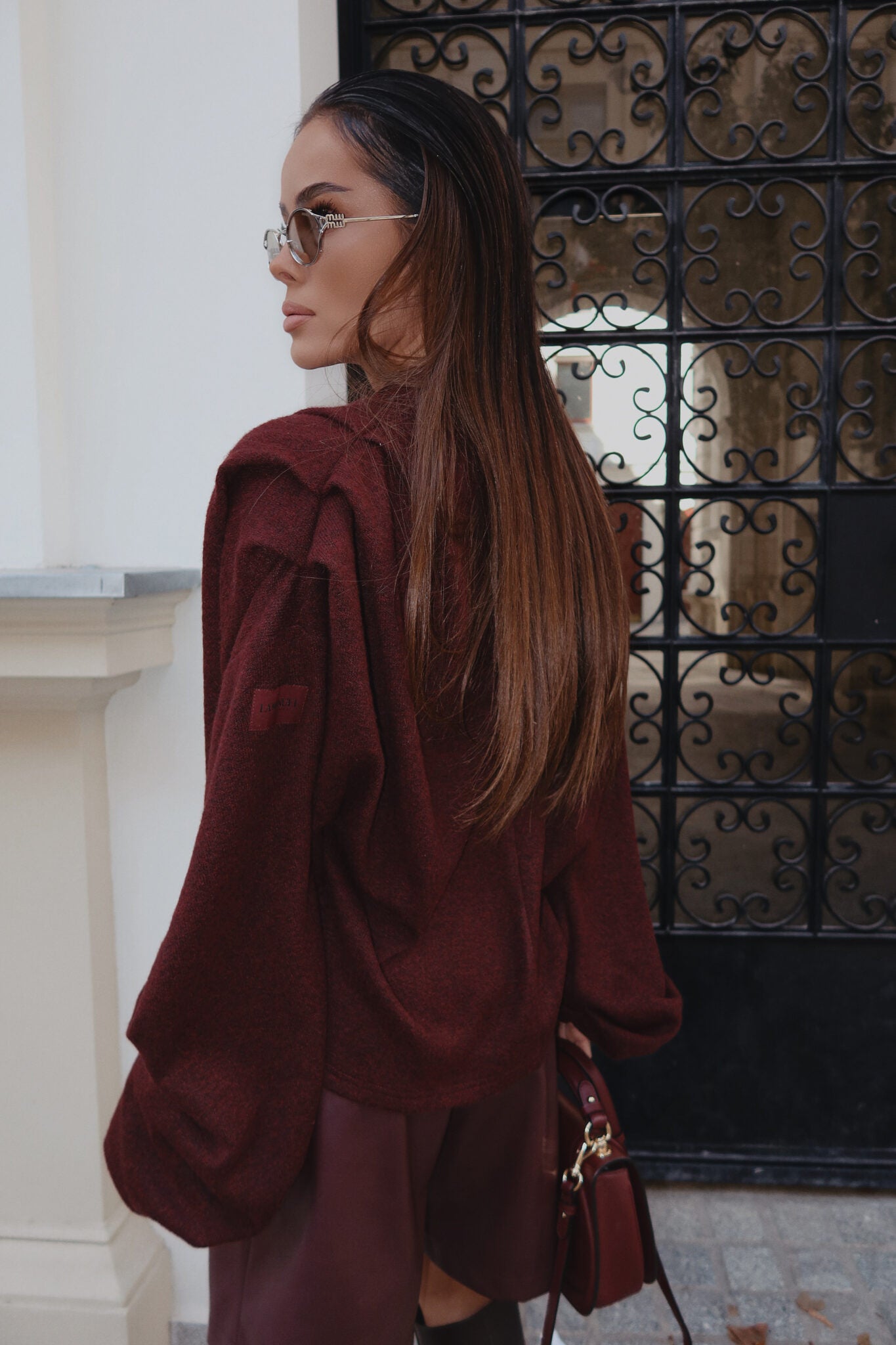 Pullover TELL HER bordeaux