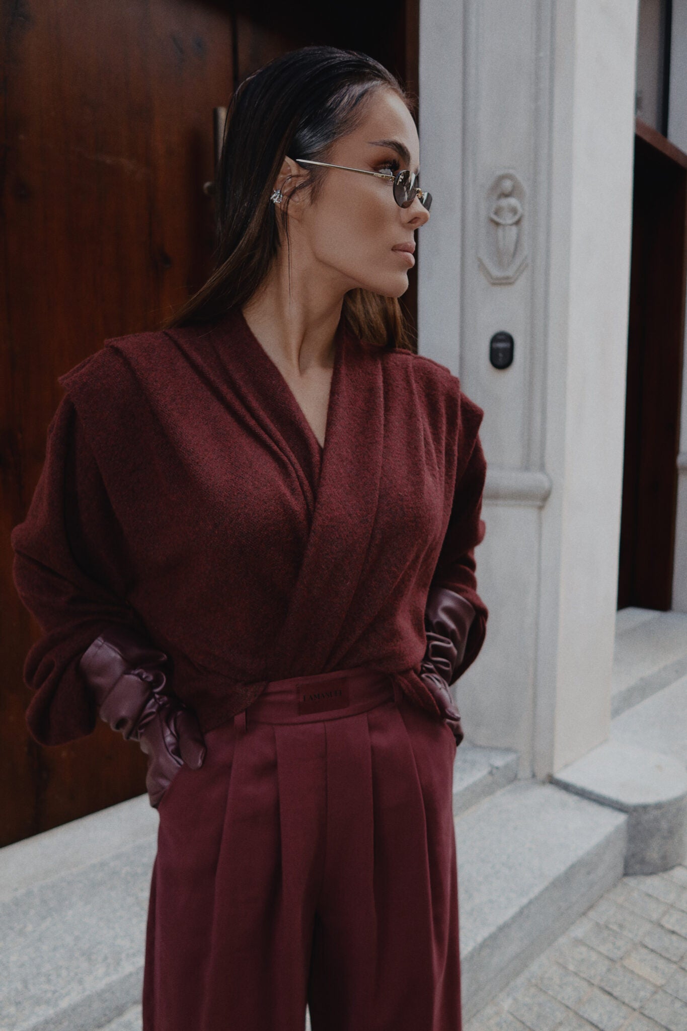 Pullover TELL HER bordeaux