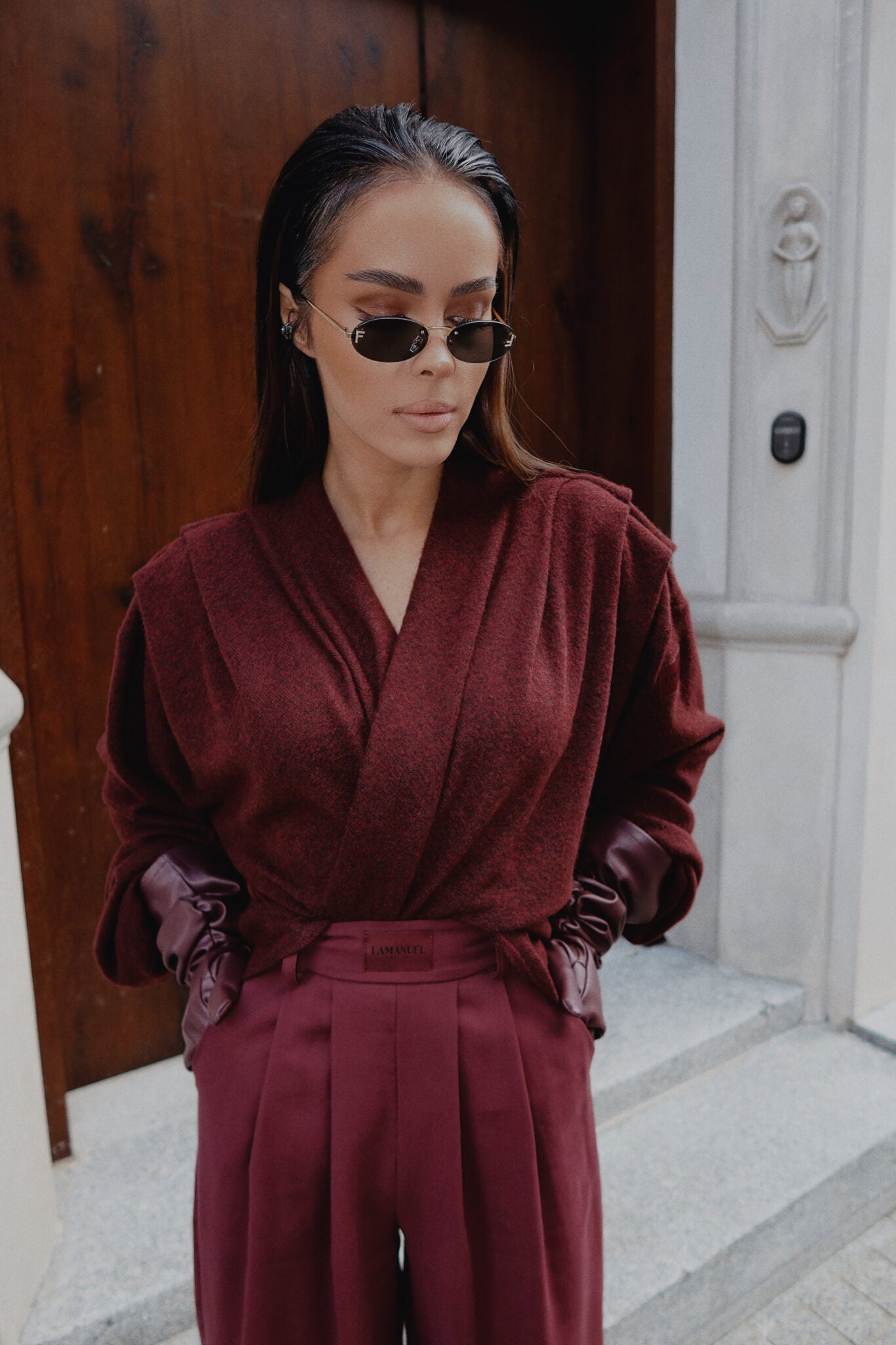 Pullover TELL HER bordeaux