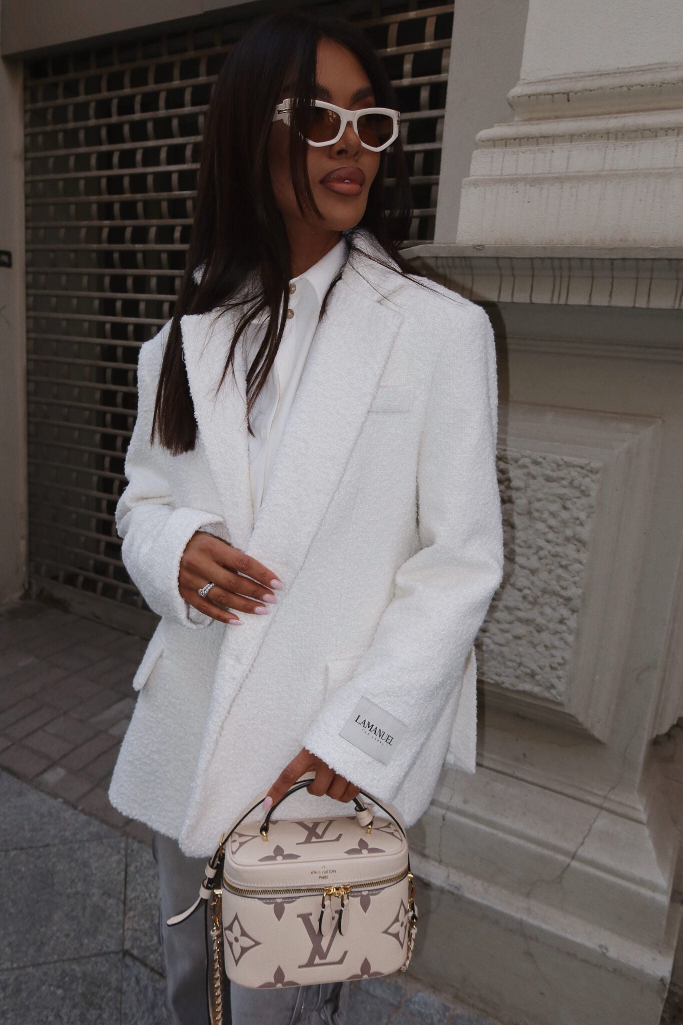 Blazer FEMININE ecru