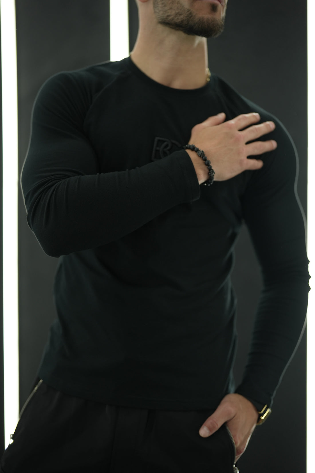 LONGSLEEVE Herren BG TRUST | schwarz