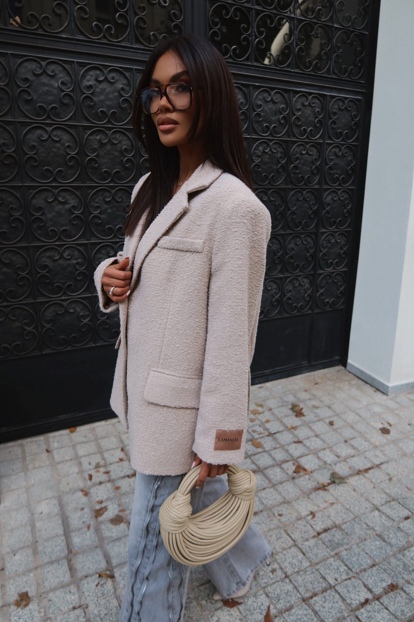Blazer FEMININE beige