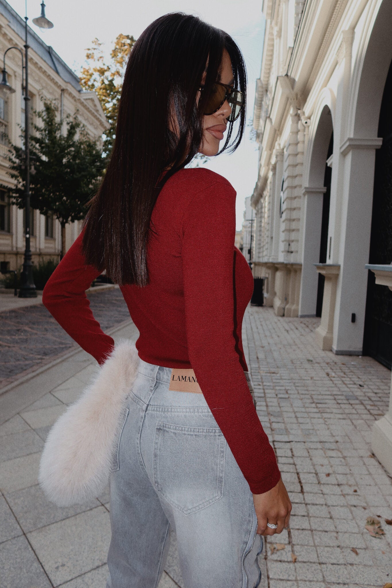 Pullover MAIN ONE bordeaux