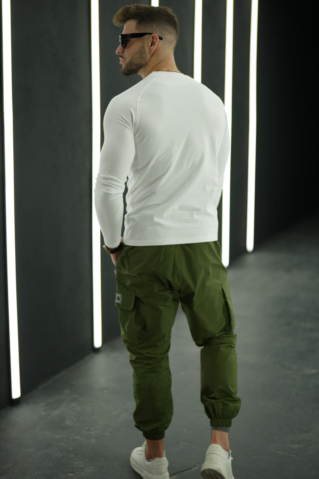 LONGSLEEVE Herren BG TRUST | weiß