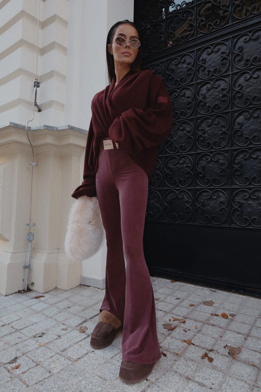 Leggings BLESSED bordeaux