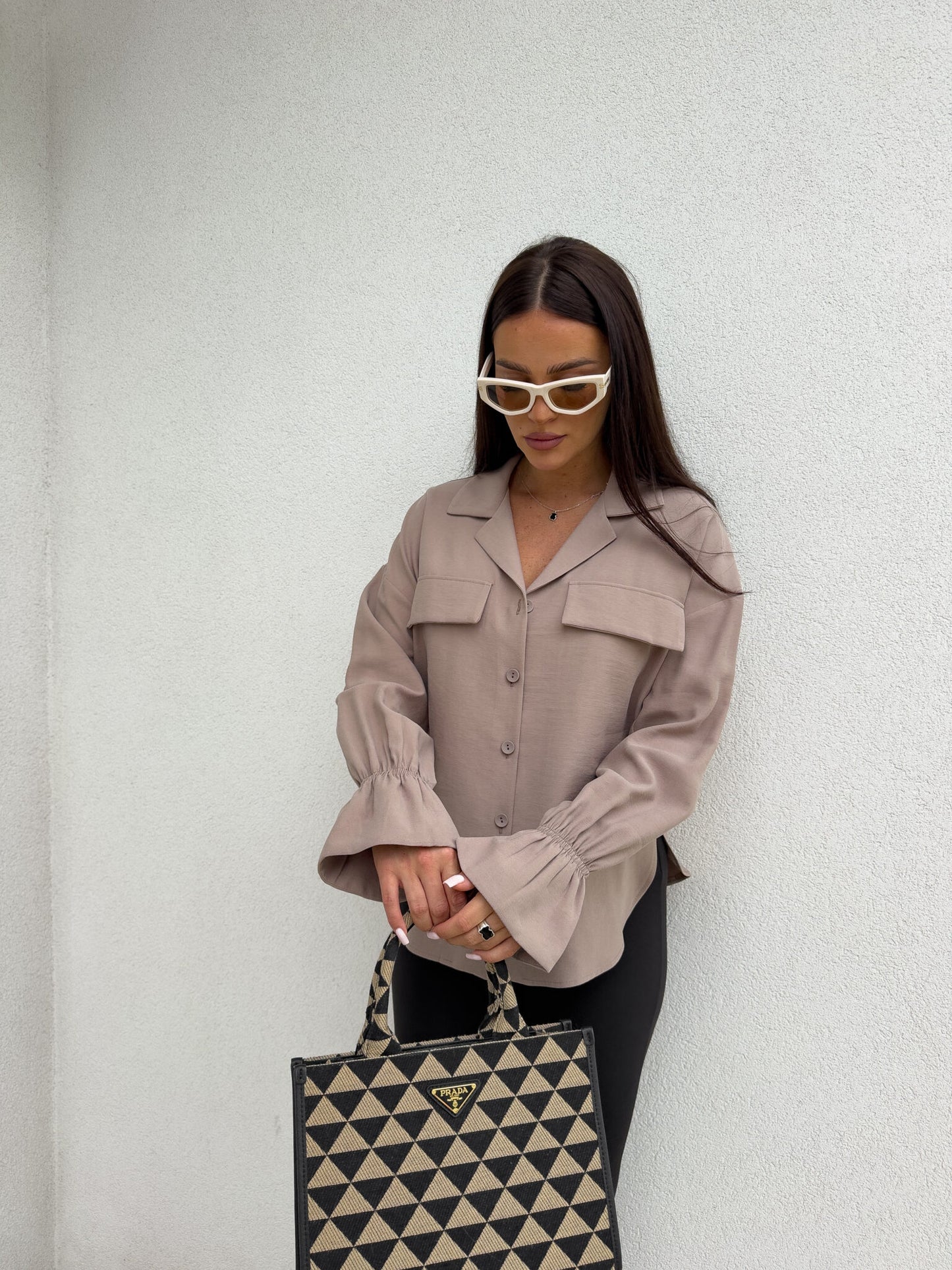 Damenhemd KEILA - beige