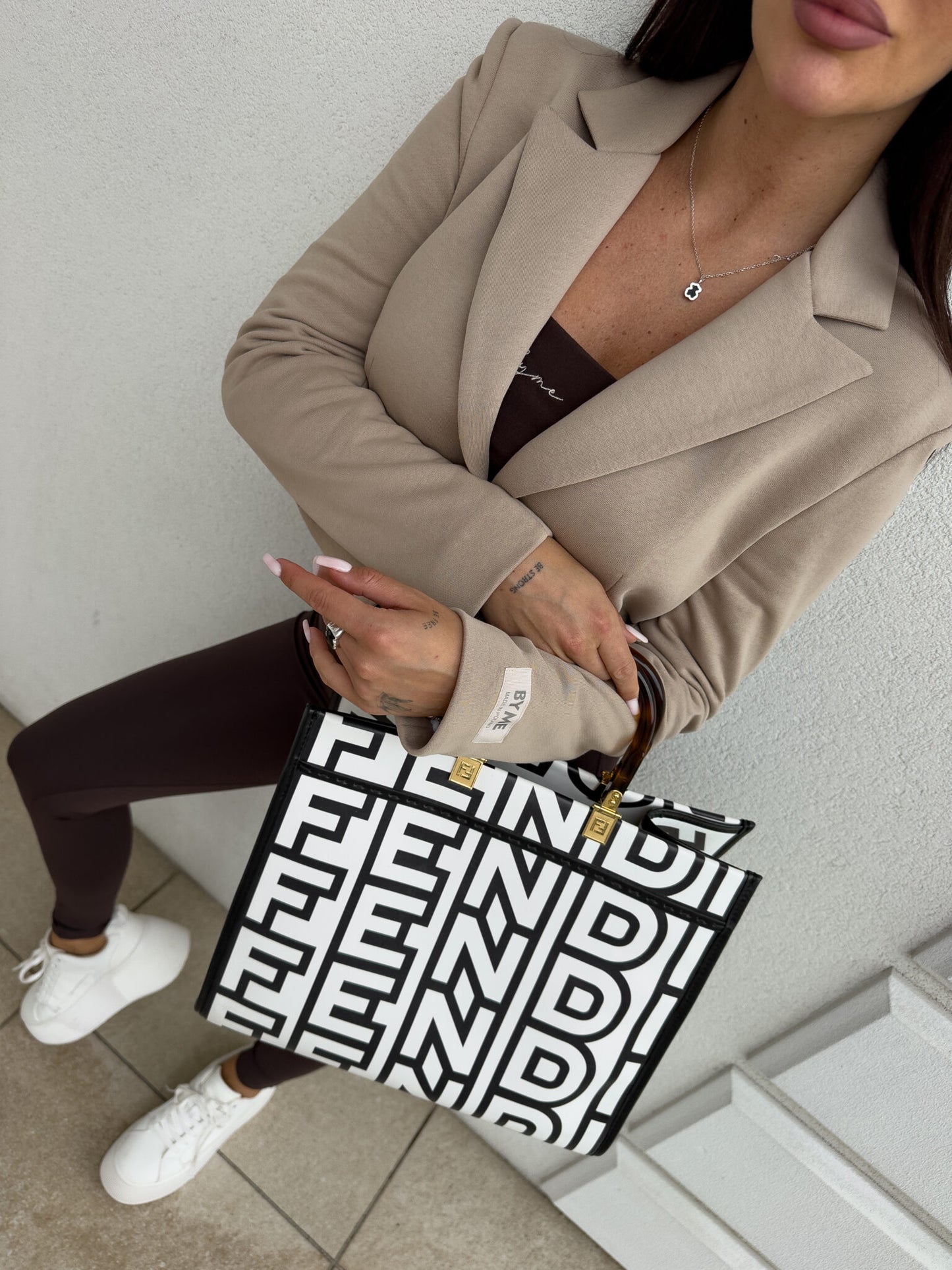 Jäckchen SLIM - dunkelbeige