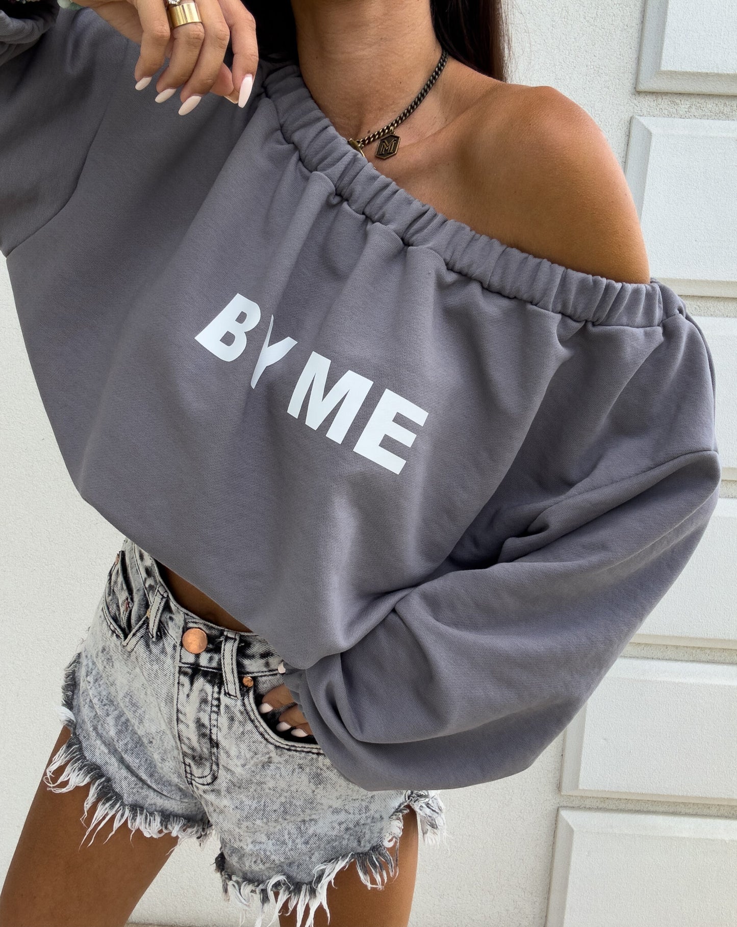 Sweatshirt UNDER – grau