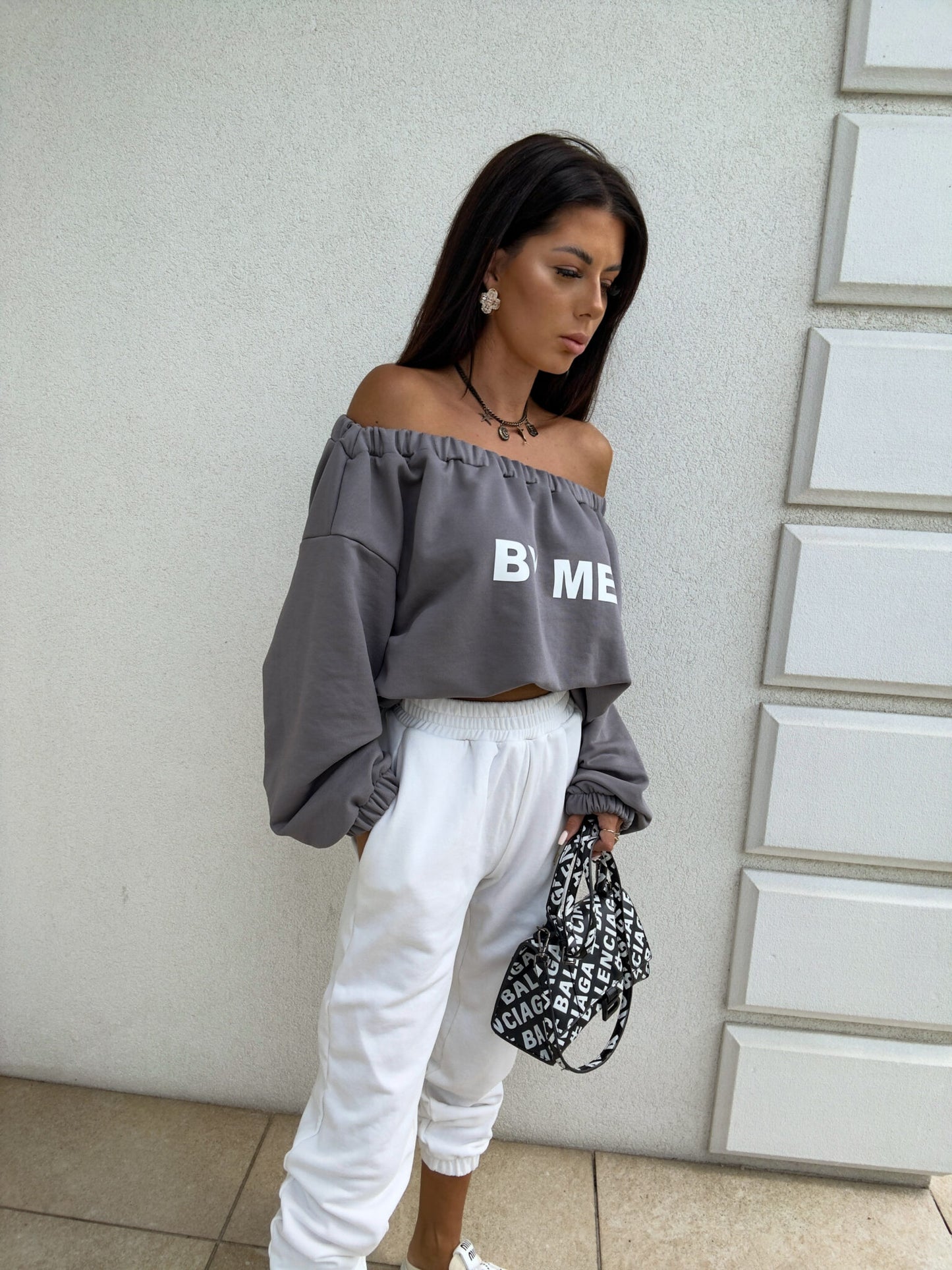 Sweatshirt UNDER – grau