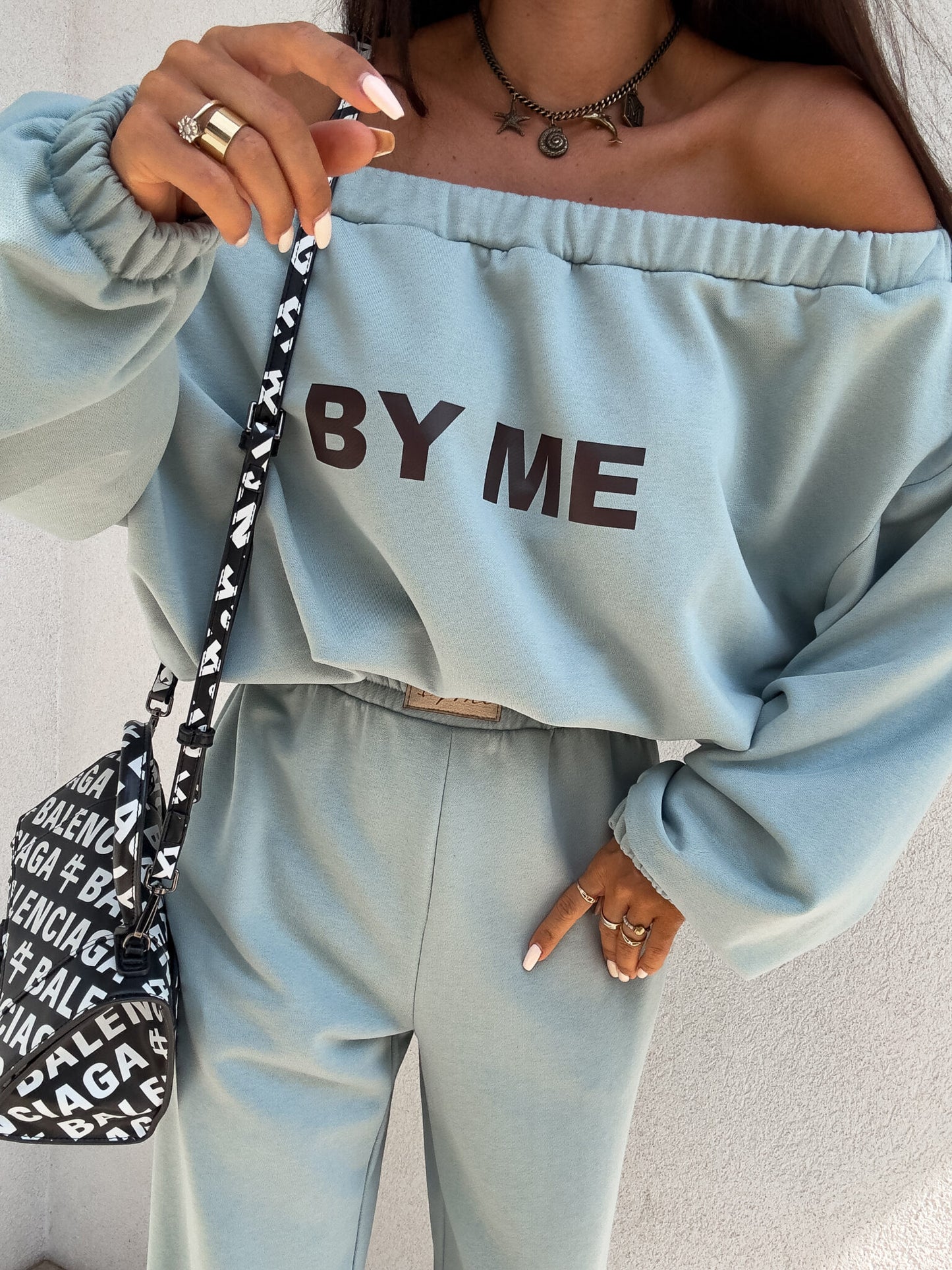 Sweatshirt UNDER – Salbei