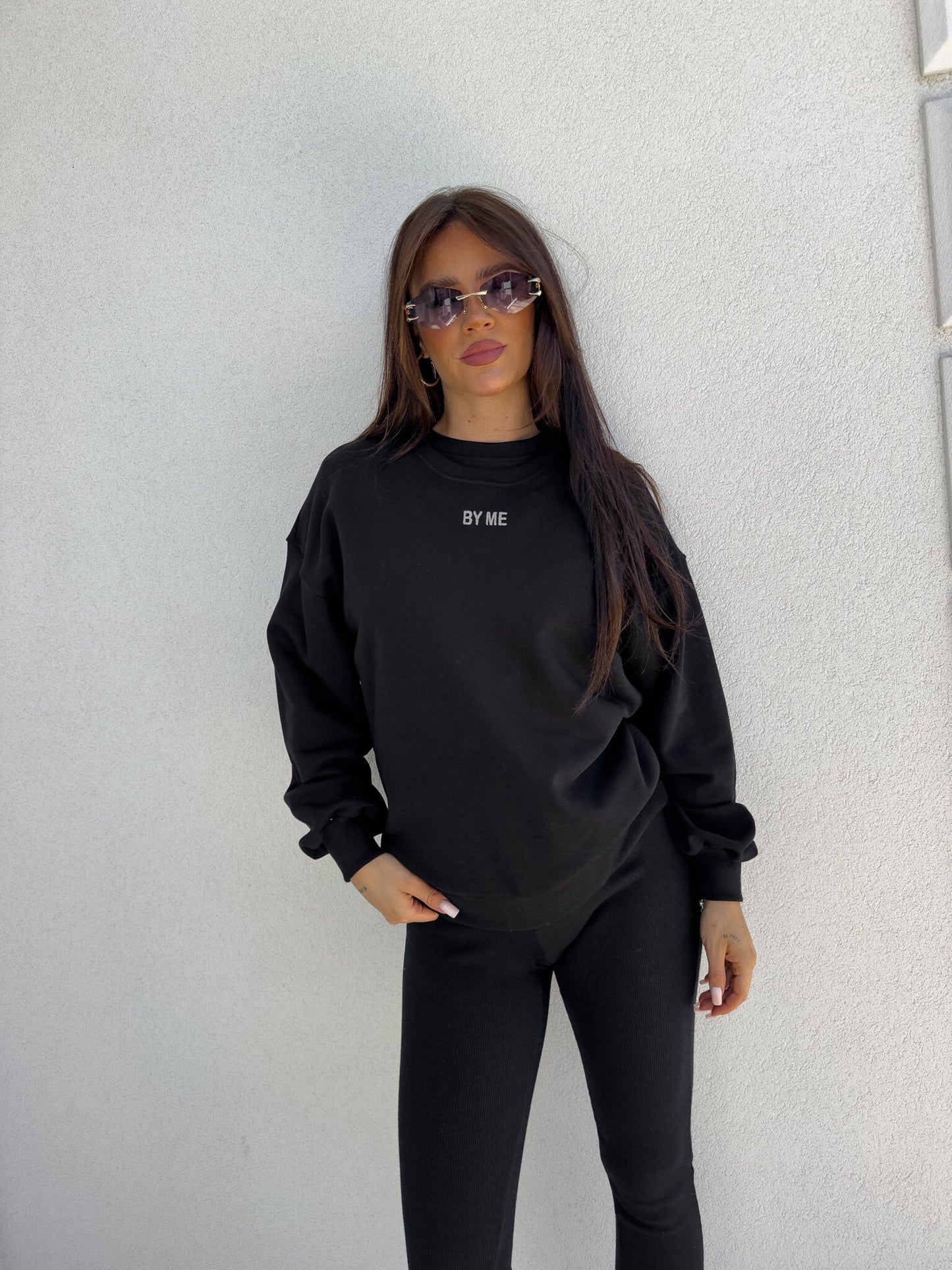 Sweatshirt COTTON - Schwarz