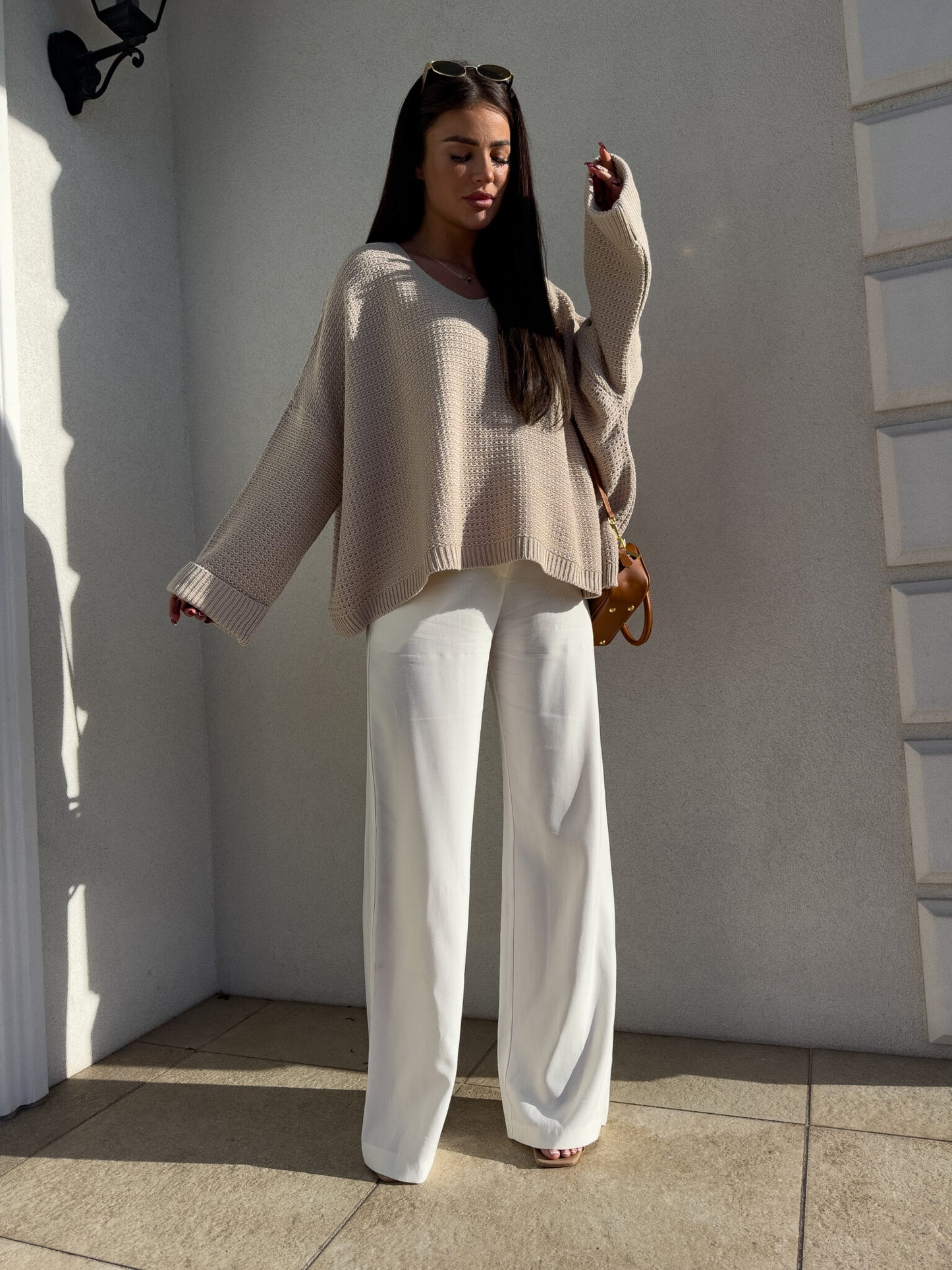 Pullover OLENA - beige