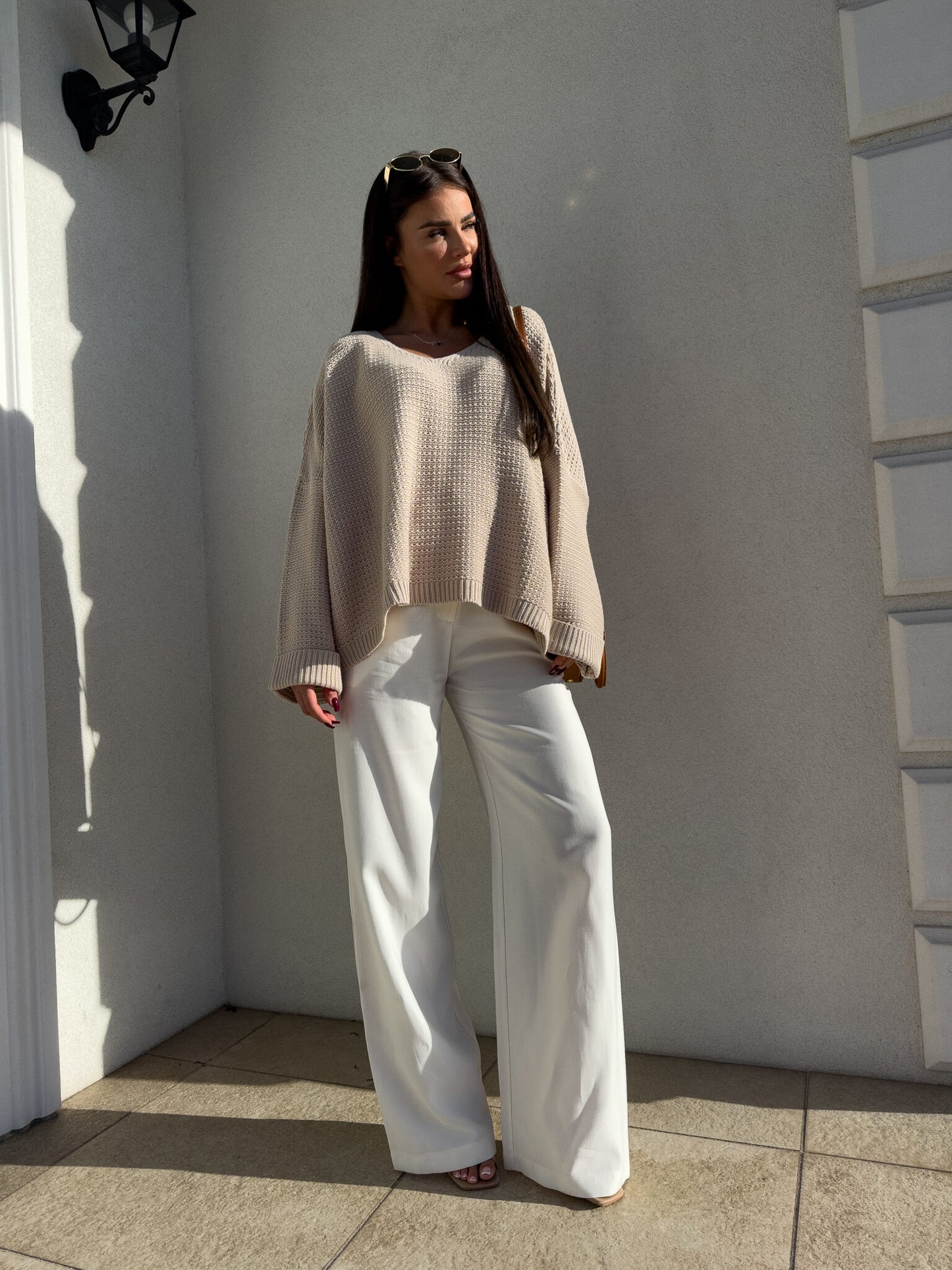 Pullover OLENA - beige