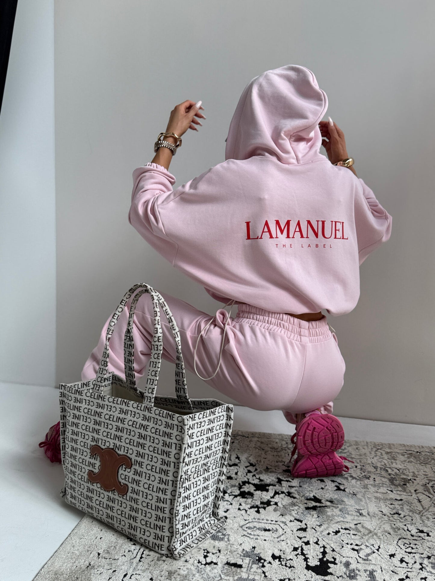 Hose CLOUDY baby pink