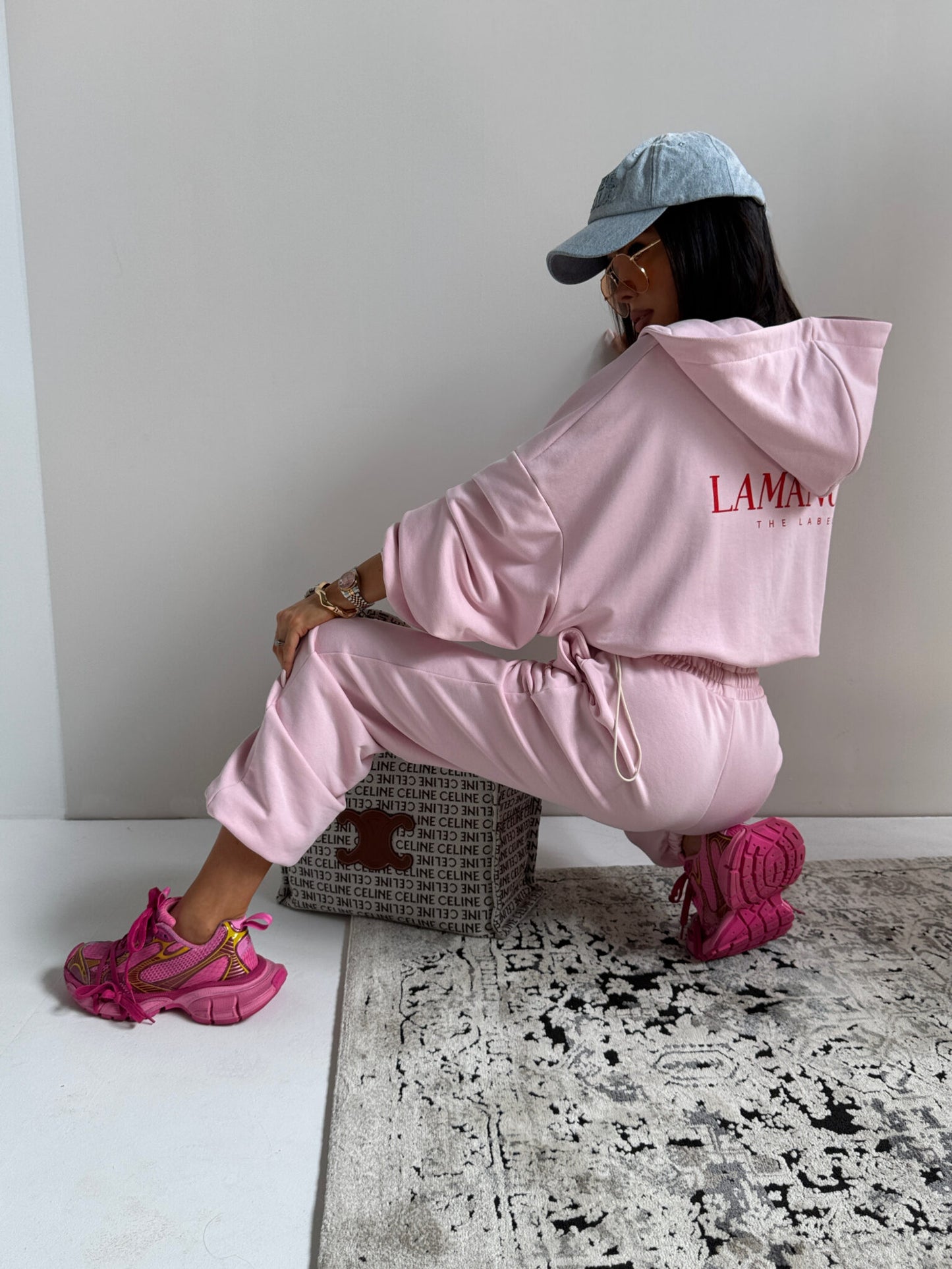 Hose CLOUDY baby pink