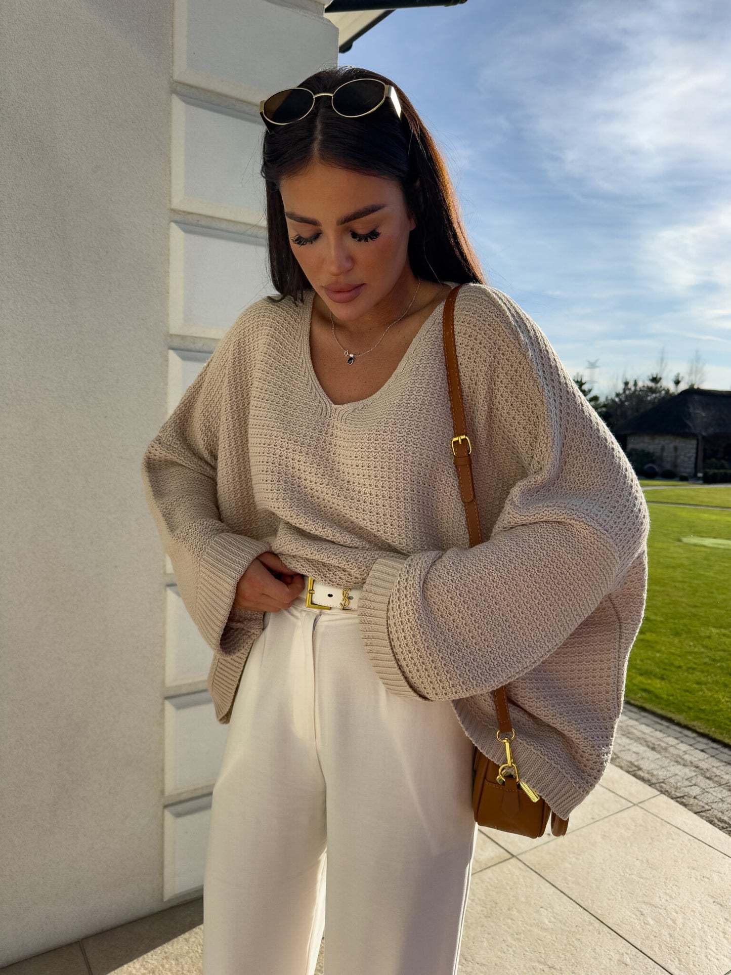 Pullover OLENA - beige