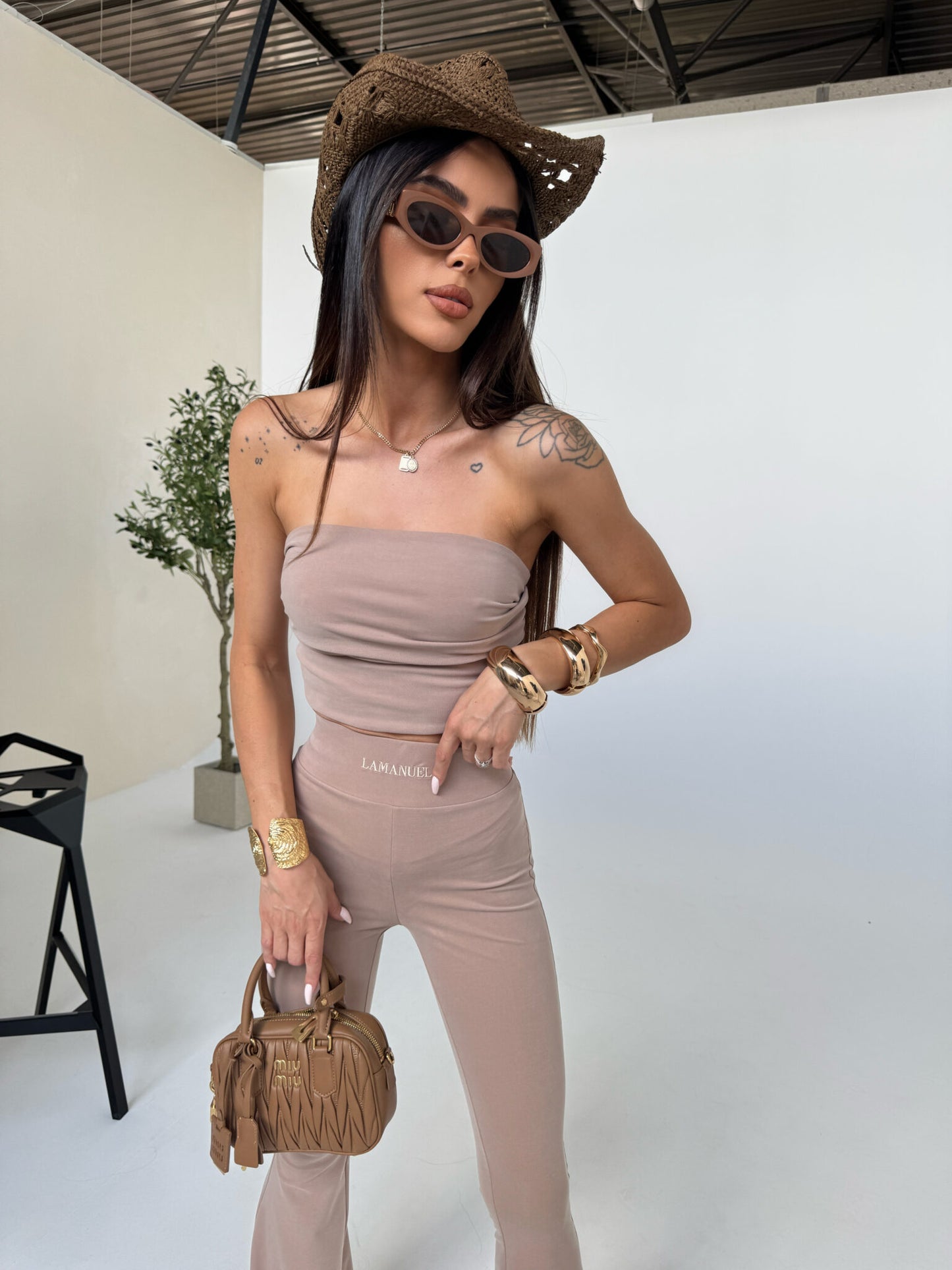 DAMENSET CUBAN LA MANUEL BEIGE