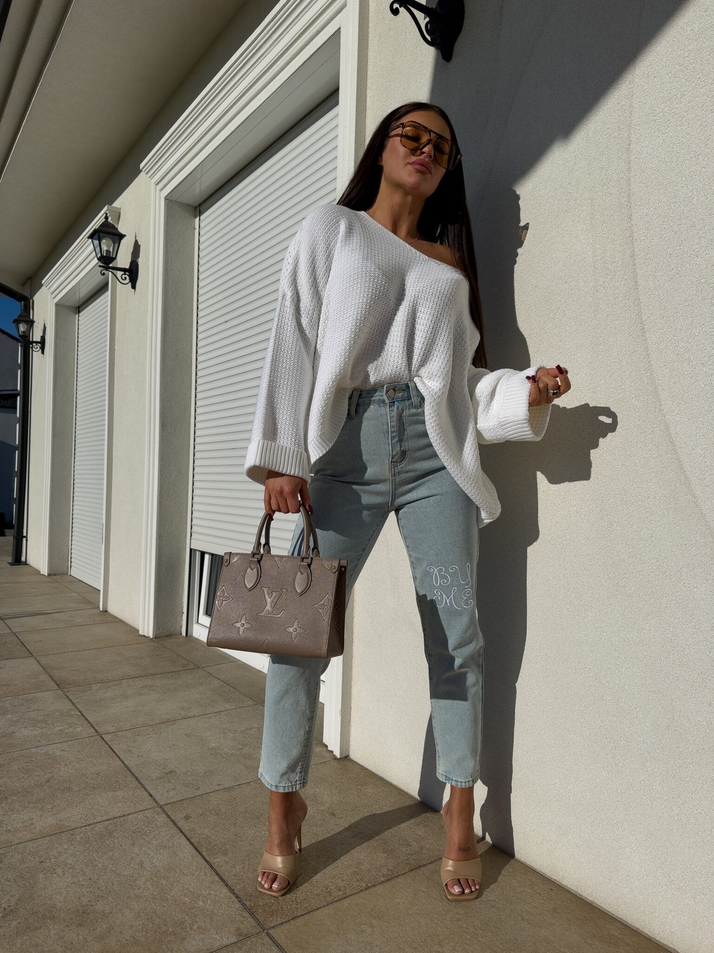 Pullover OLENA - ecru