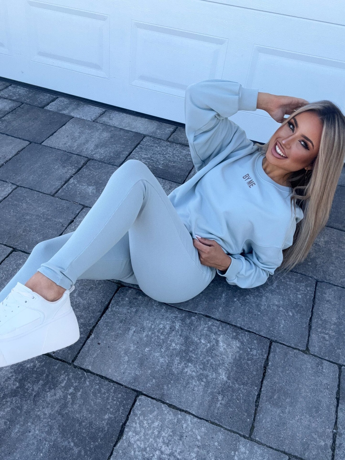 Sweatshirt COTTON - Salbei