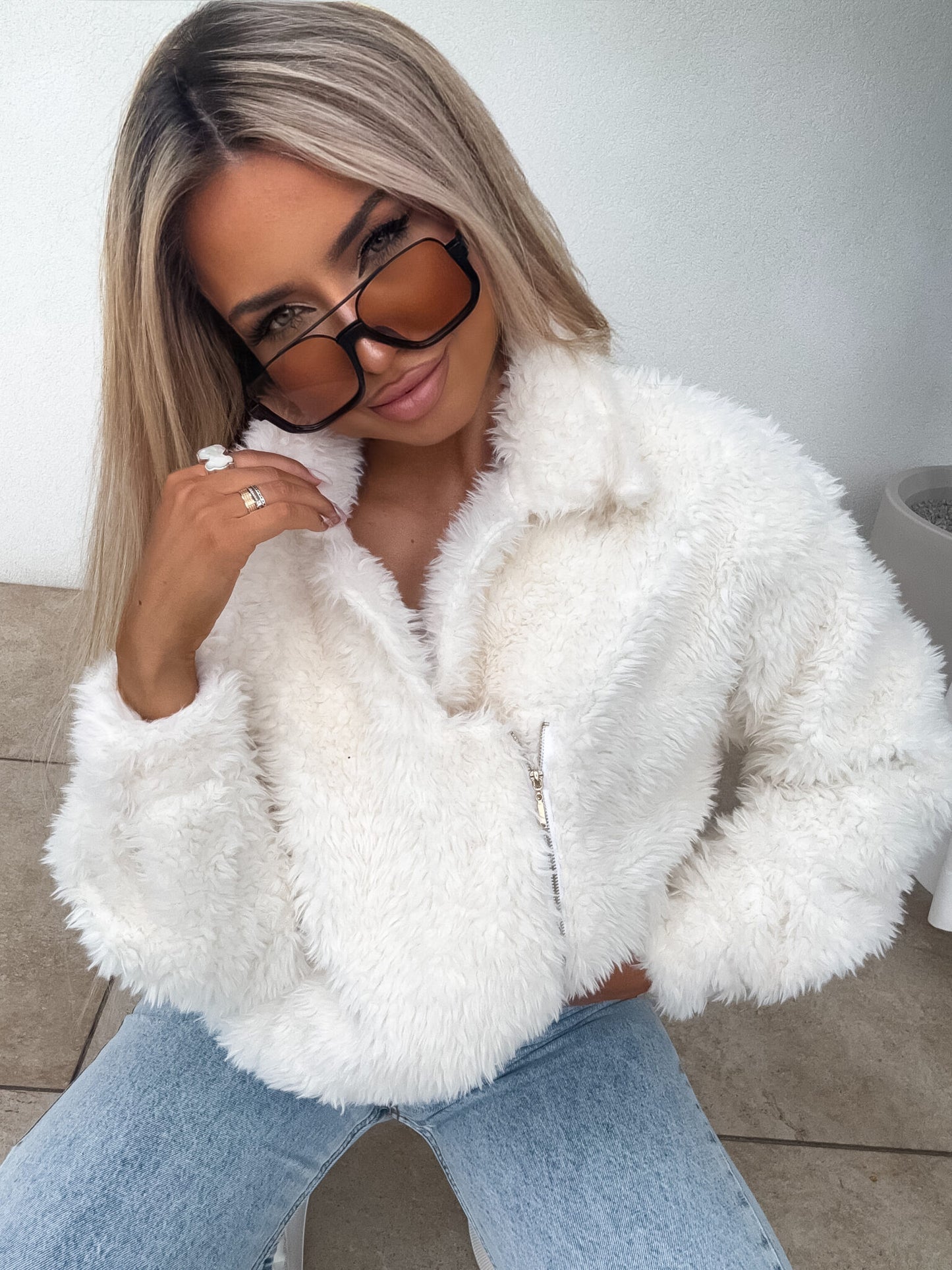 JACKE ILANIA – ecru